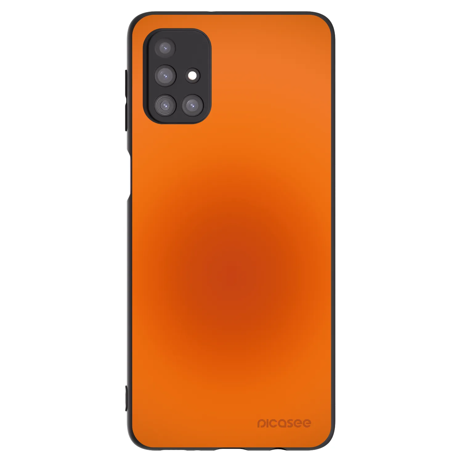 Picasee silikonowe czarne etui na Samsung Galaxy M31s - Heat Core