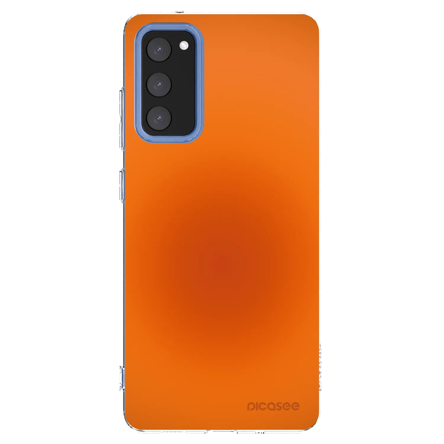 Picasee silikonowe przeźroczyste etui na Samsung Galaxy S20 FE - Heat Core
