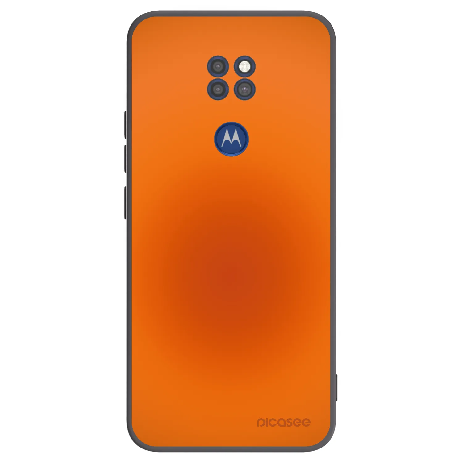 Picasee silikonowe czarne etui na Motorola Moto G9 Play - Heat Core