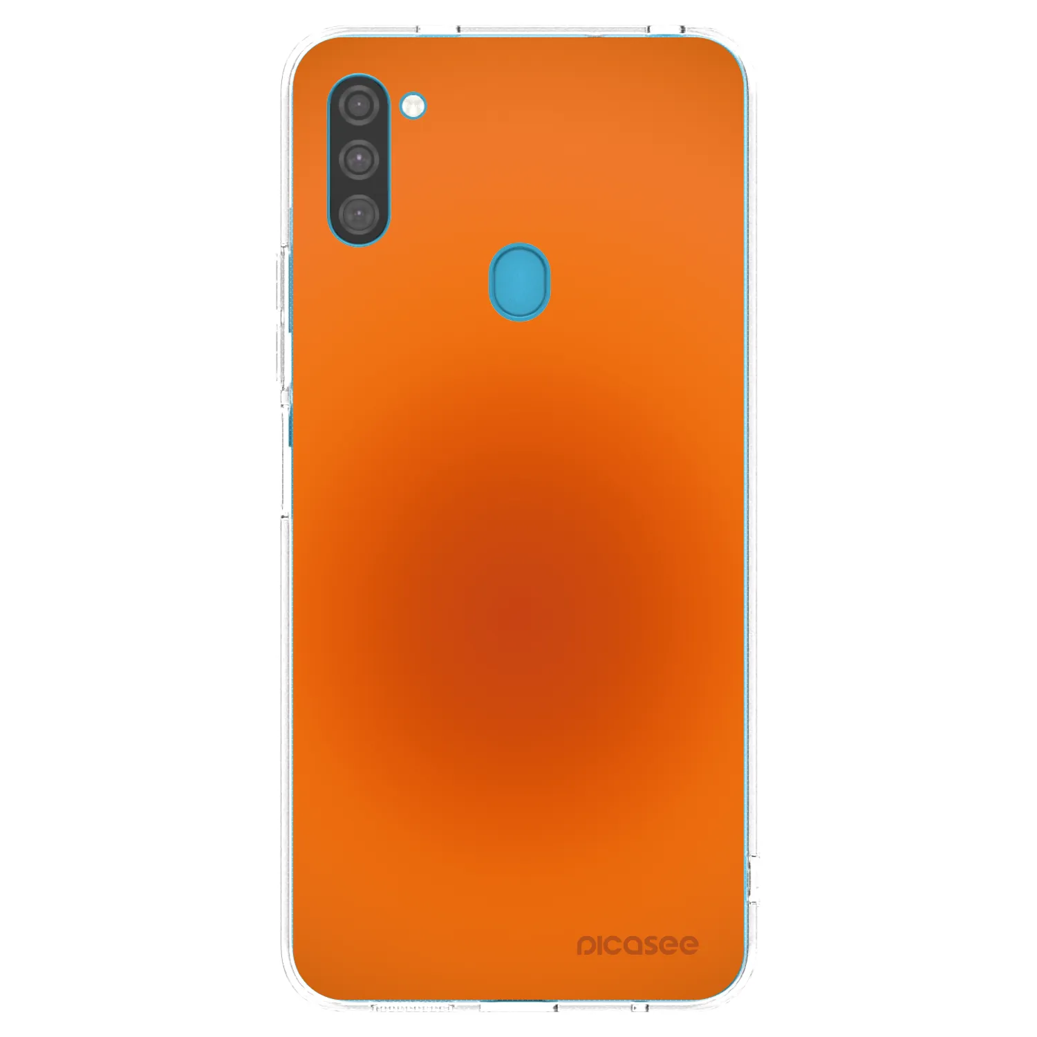 Picasee silikonowe przeźroczyste etui na Samsung Galaxy M11 - Heat Core