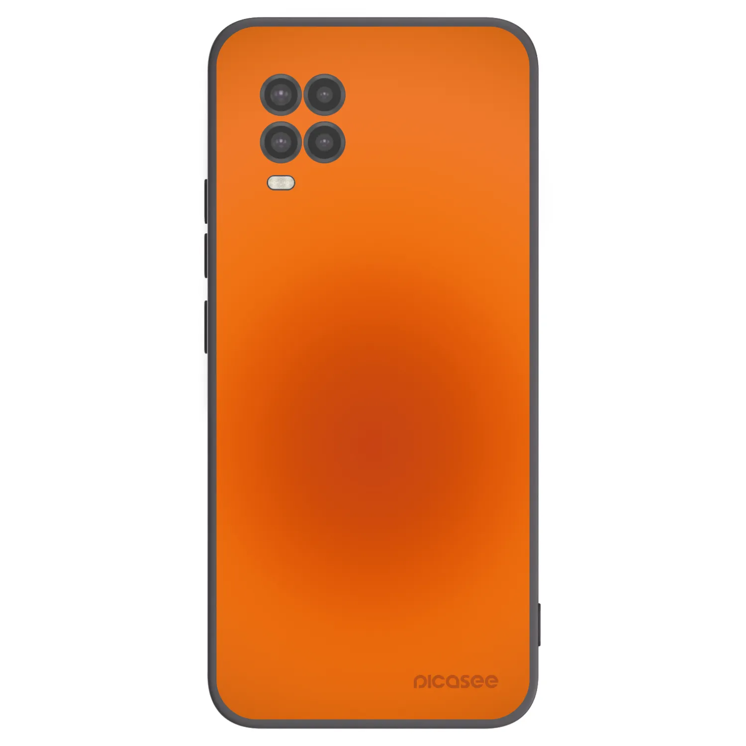Picasee silikonowe czarne etui na Xiaomi Mi 10 Lite - Heat Core