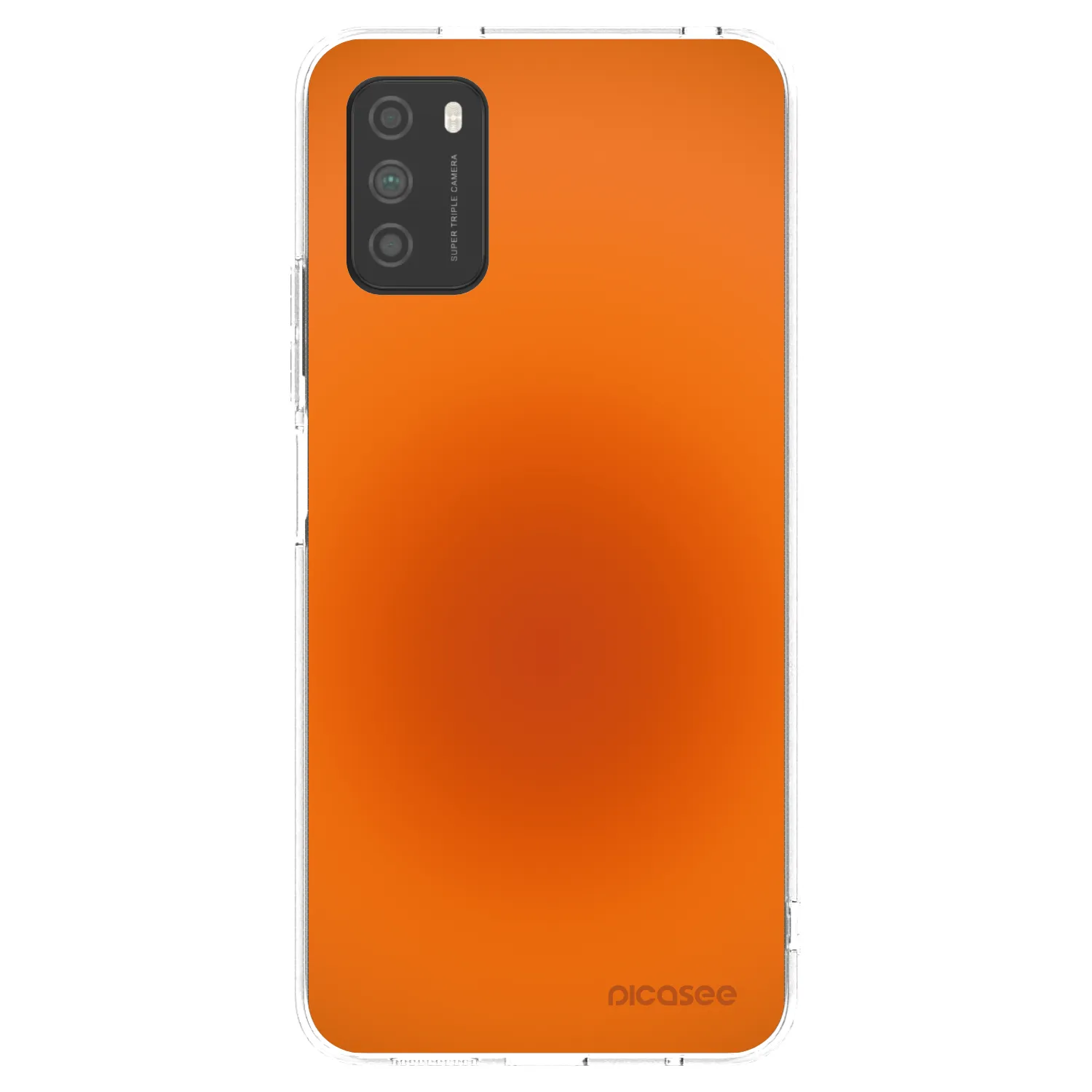 Picasee silikonowe przeźroczyste etui na Xiaomi Poco M3 - Heat Core