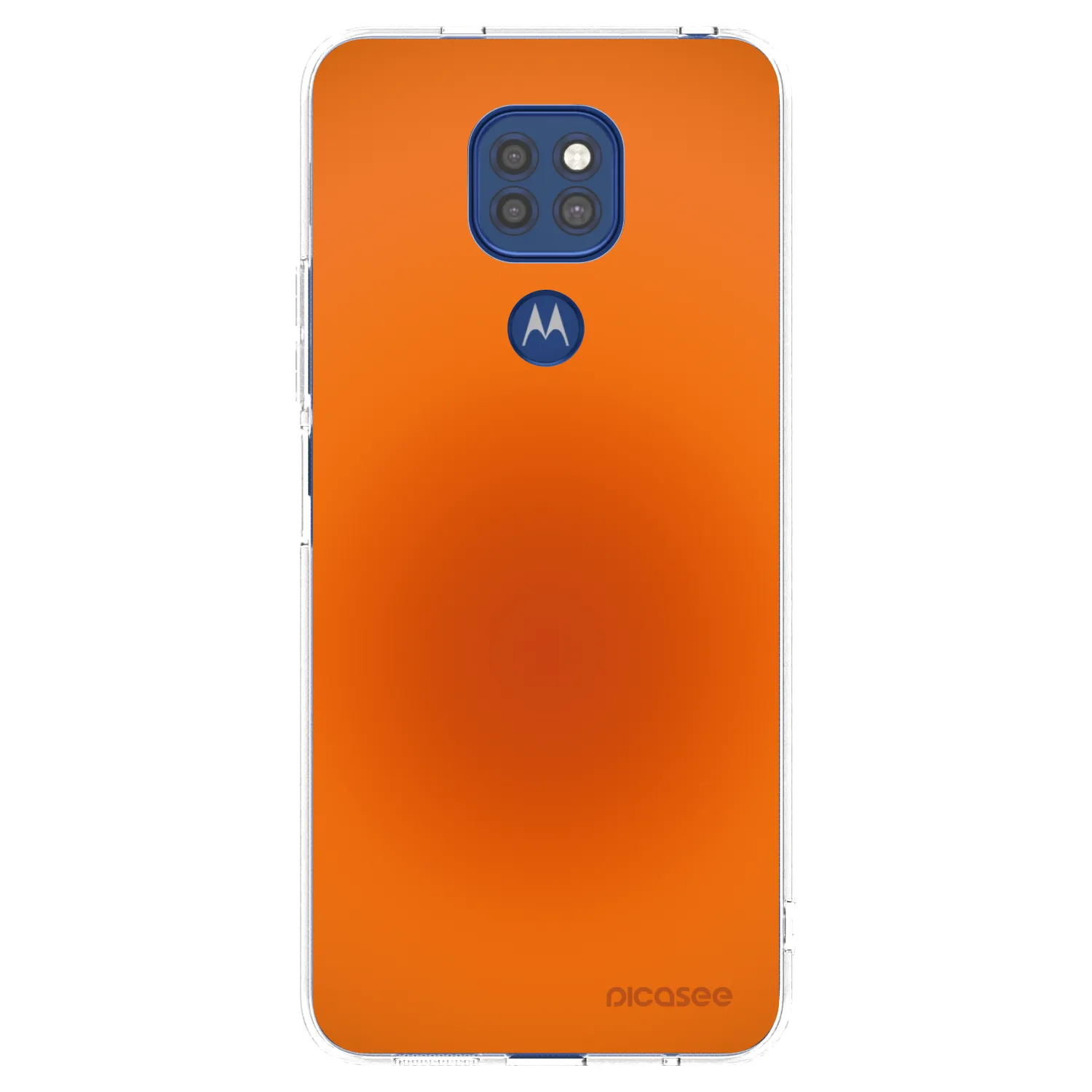 Picasee silikonowe przeźroczyste etui na Motorola Moto G9 Play - Heat Core