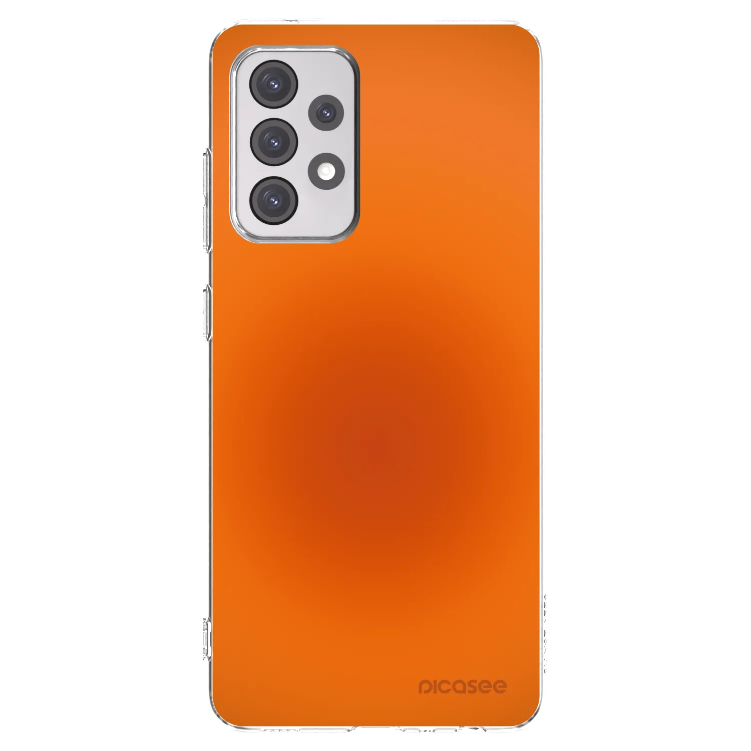 Picasee silikonowe przeźroczyste etui na Samsung Galaxy A52 5G A525F - Heat Core