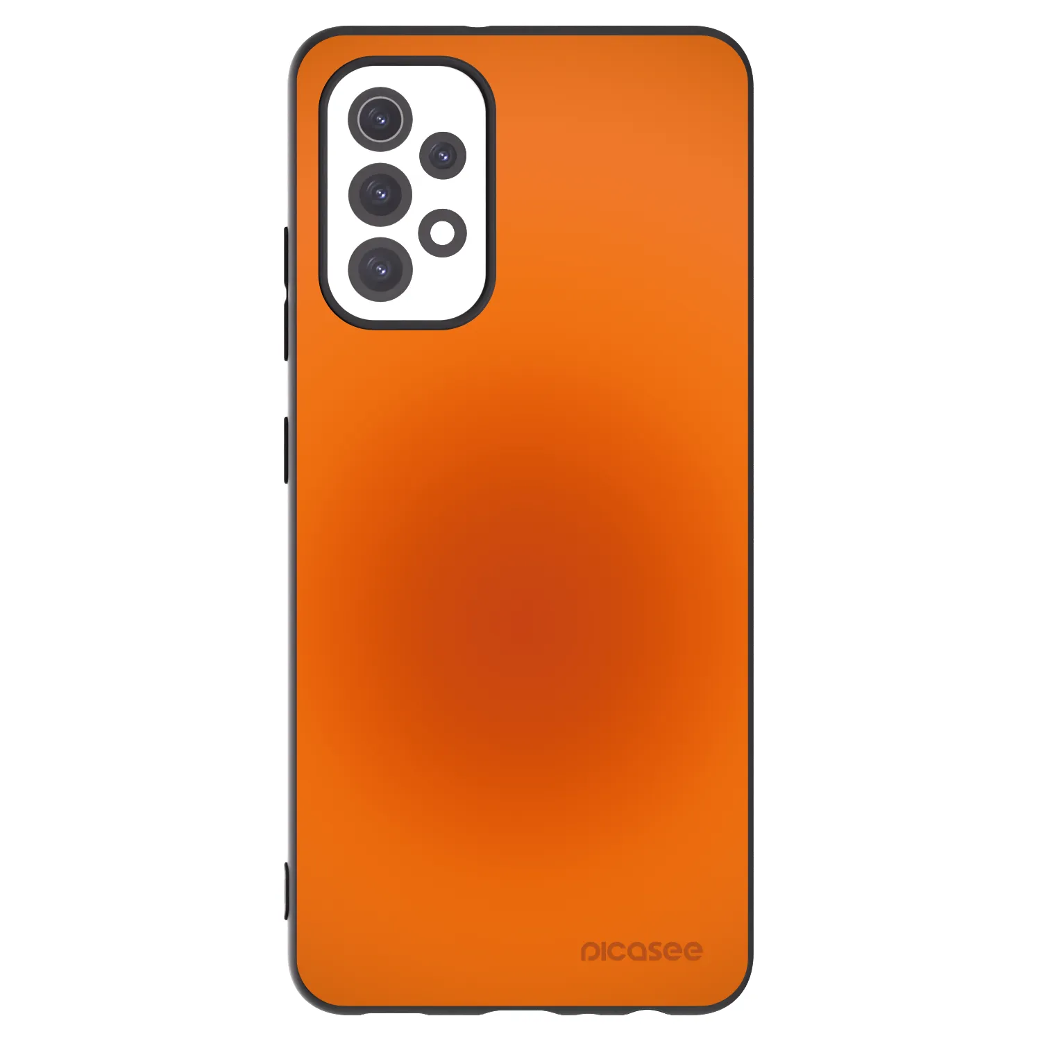 Picasee silikonowe czarne etui na Samsung Galaxy A32 5G A326B - Heat Core