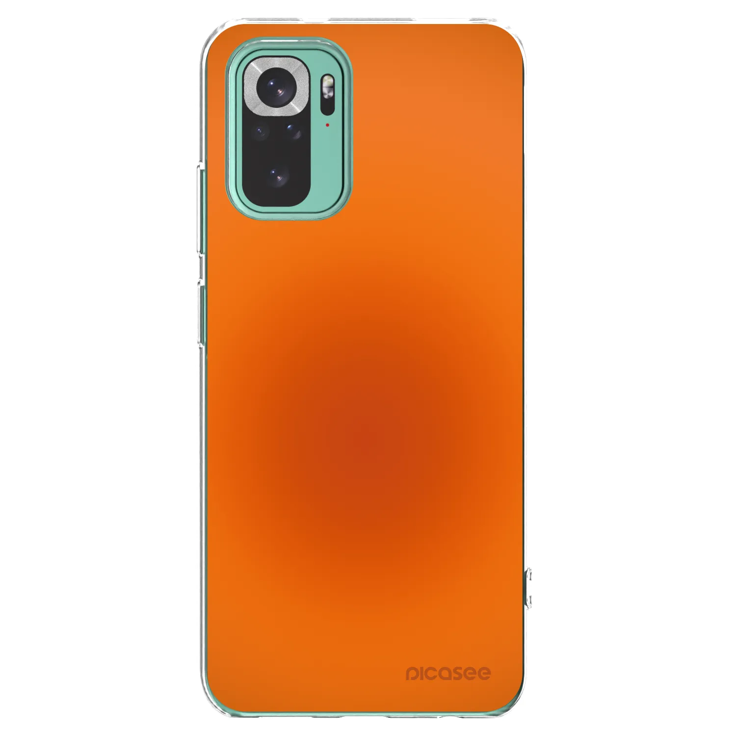 Picasee silikonowe przeźroczyste etui na Xiaomi Redmi Note 10 Pro - Heat Core