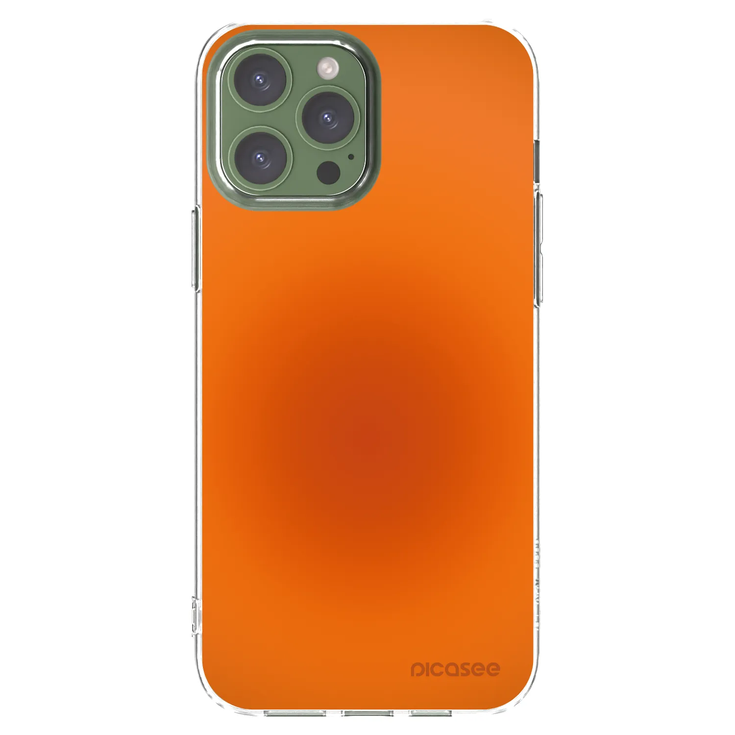 Picasee silikonowe przeźroczyste etui na Apple iPhone 13 Pro Max - Heat Core