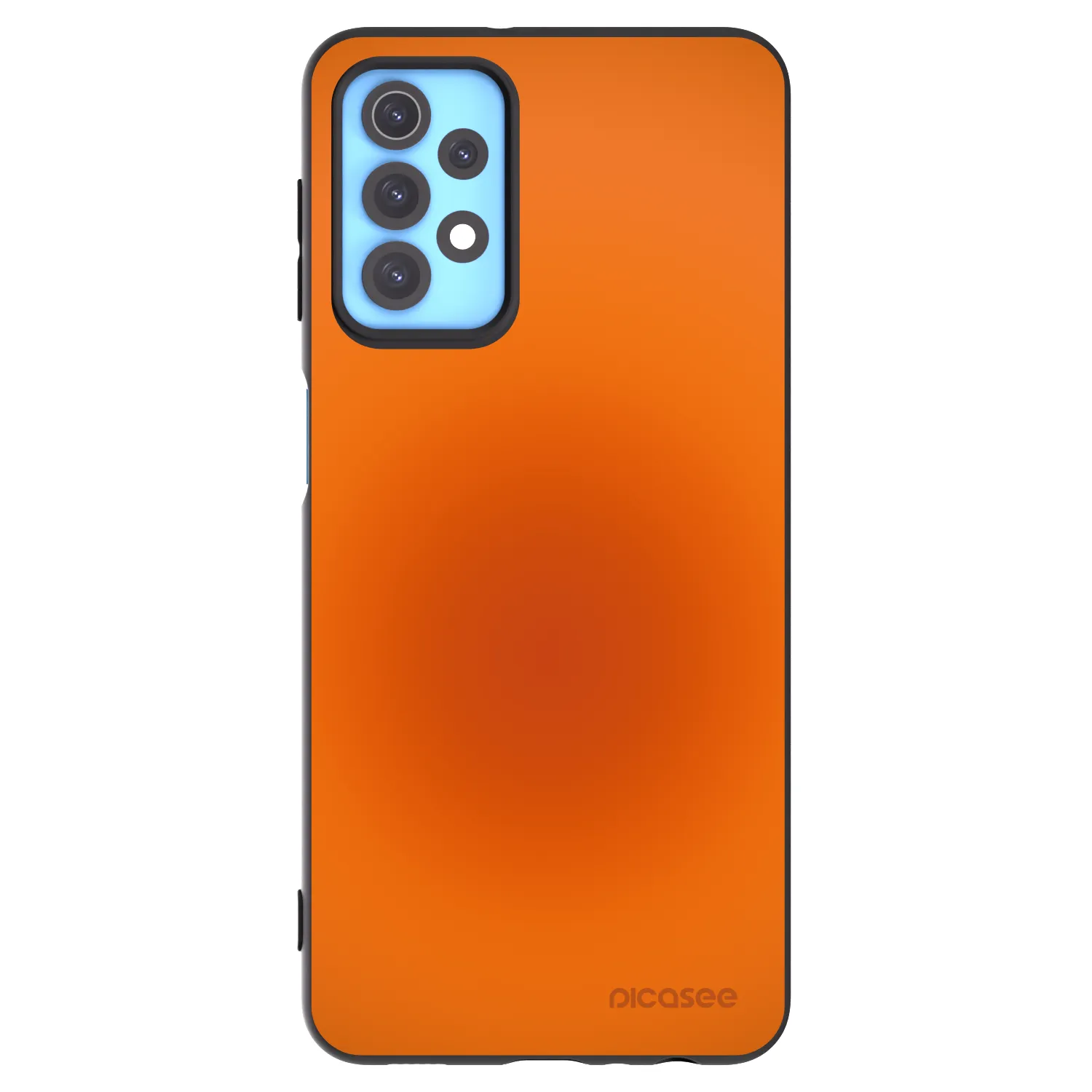 Picasee silikonowe czarne etui na Samsung Galaxy A32 4G SM-A325F - Heat Core