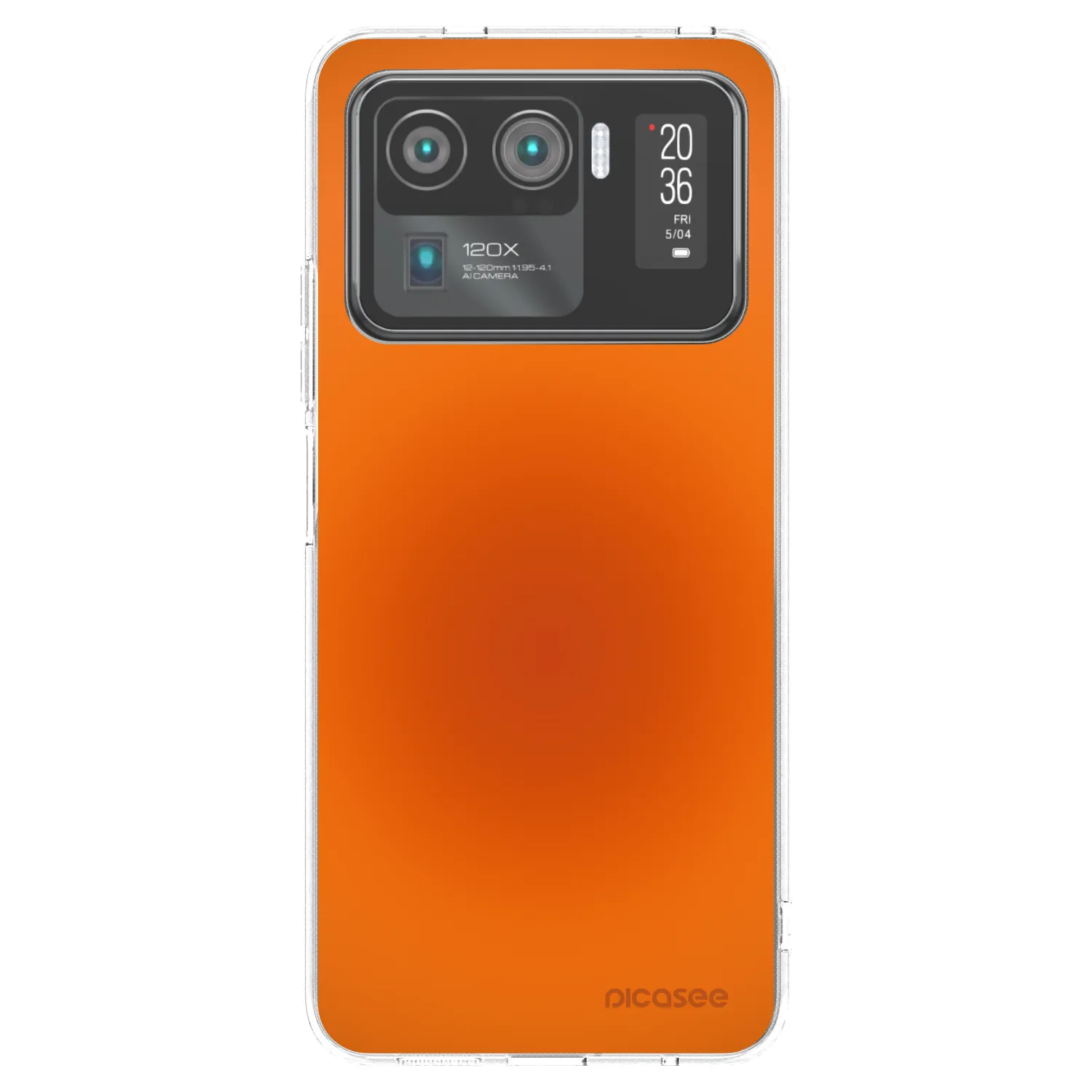 Picasee silikonowe przeźroczyste etui na Xiaomi Mi 11 Ultra - Heat Core