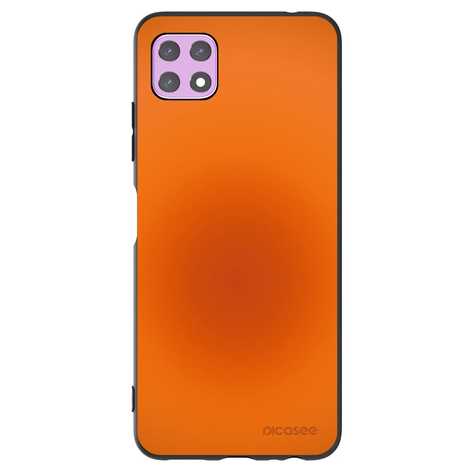 Picasee silikonowe czarne etui na Samsung Galaxy A22 A226B 5G - Heat Core