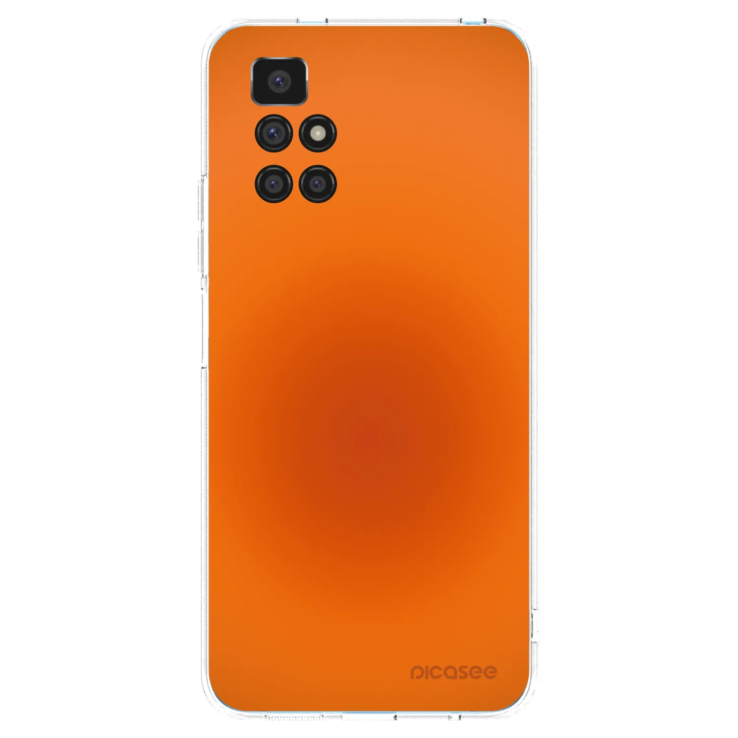 Picasee silikonowe przeźroczyste etui na Xiaomi Redmi 10 - Heat Core