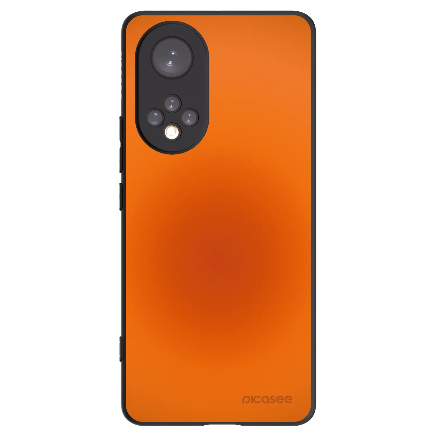 Picasee silikonowe czarne etui na Huawei Nova 9 - Heat Core