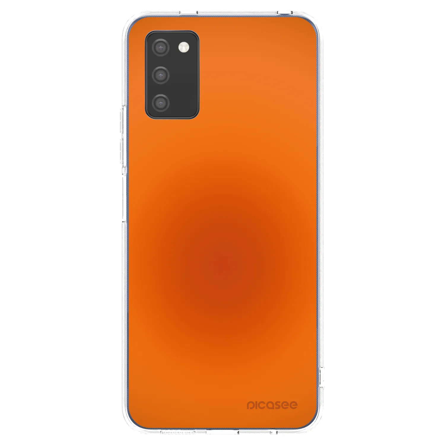 Picasee silikonowe przeźroczyste etui na Samsung Galaxy A03s A037G - Heat Core