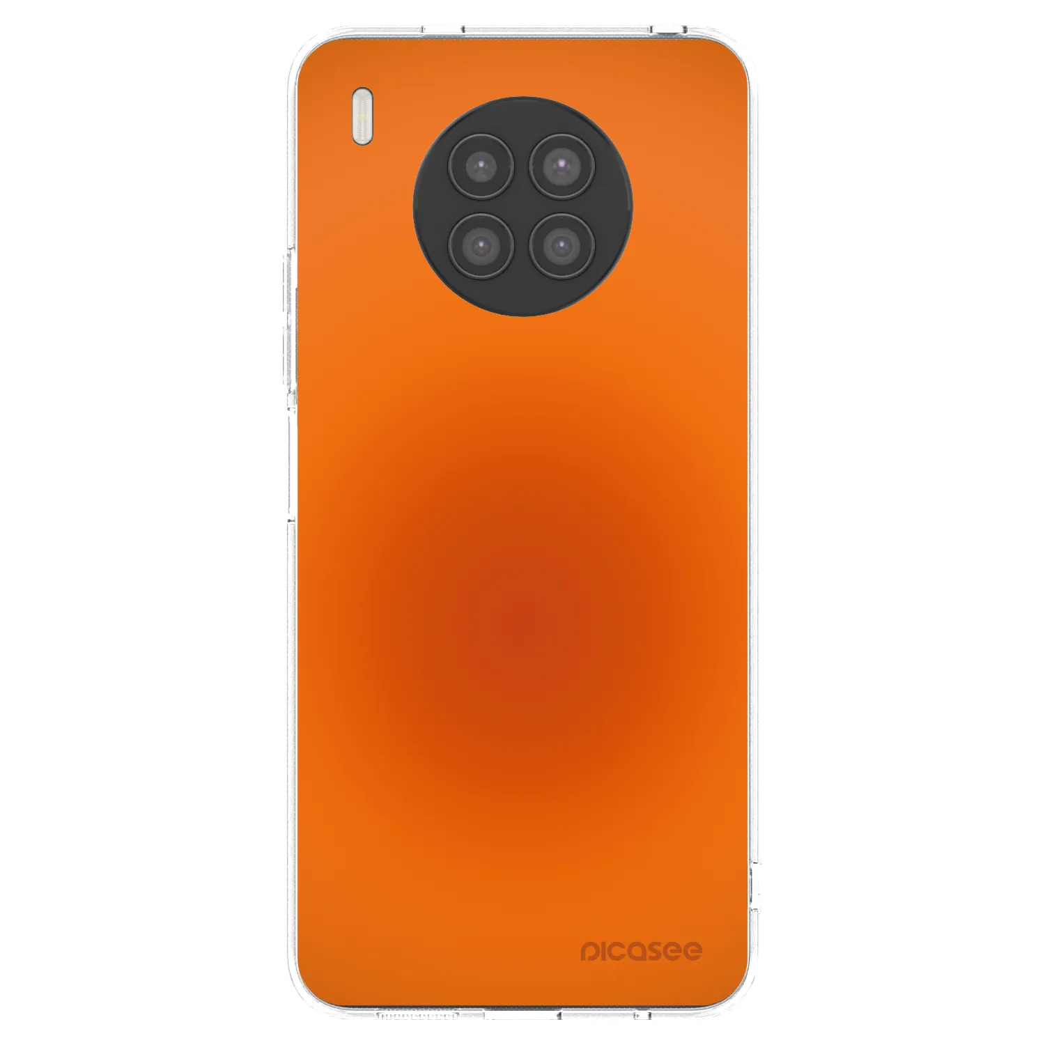 Picasee silikonowe przeźroczyste etui na Huawei Nova 8i - Heat Core