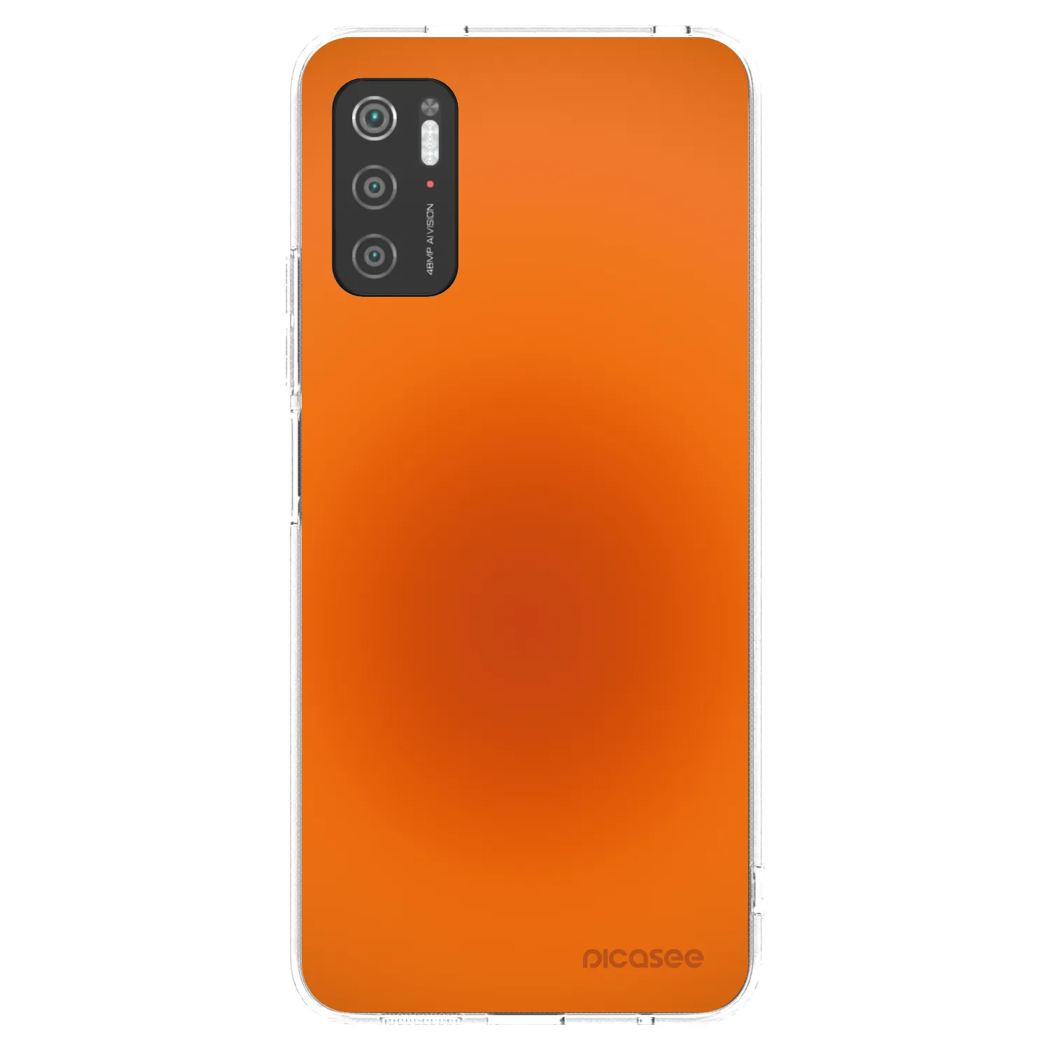 Picasee silikonowe przeźroczyste etui na Xiaomi Poco M3 Pro 5G - Heat Core