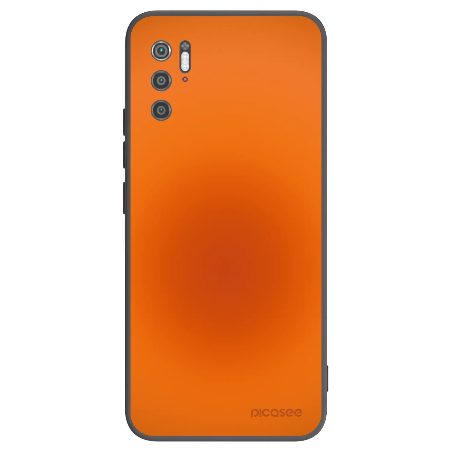 Picasee silikonowe czarne etui na Xiaomi Poco M3 Pro 5G - Heat Core