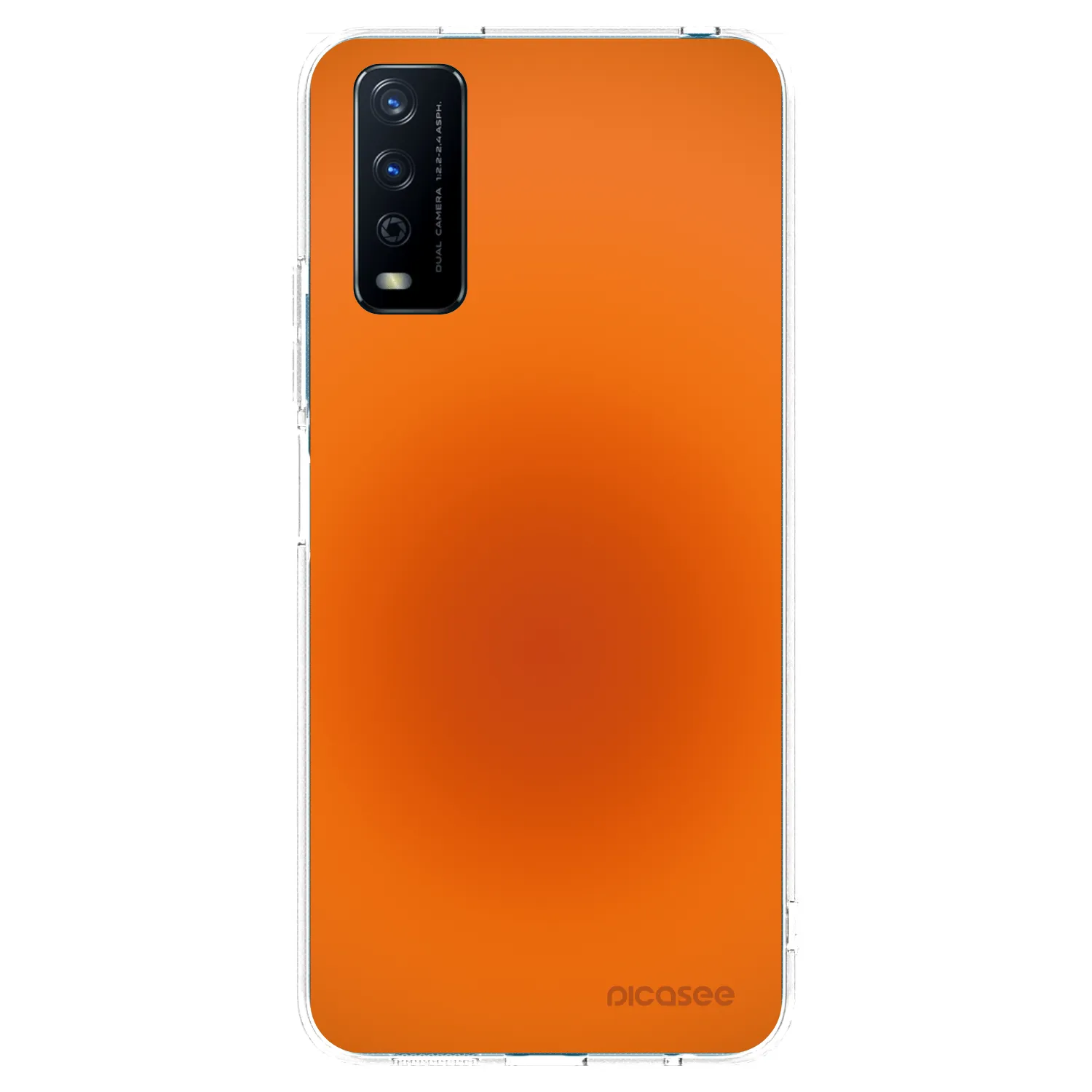 Picasee silikonowe przeźroczyste etui na Vivo Y11s - Heat Core