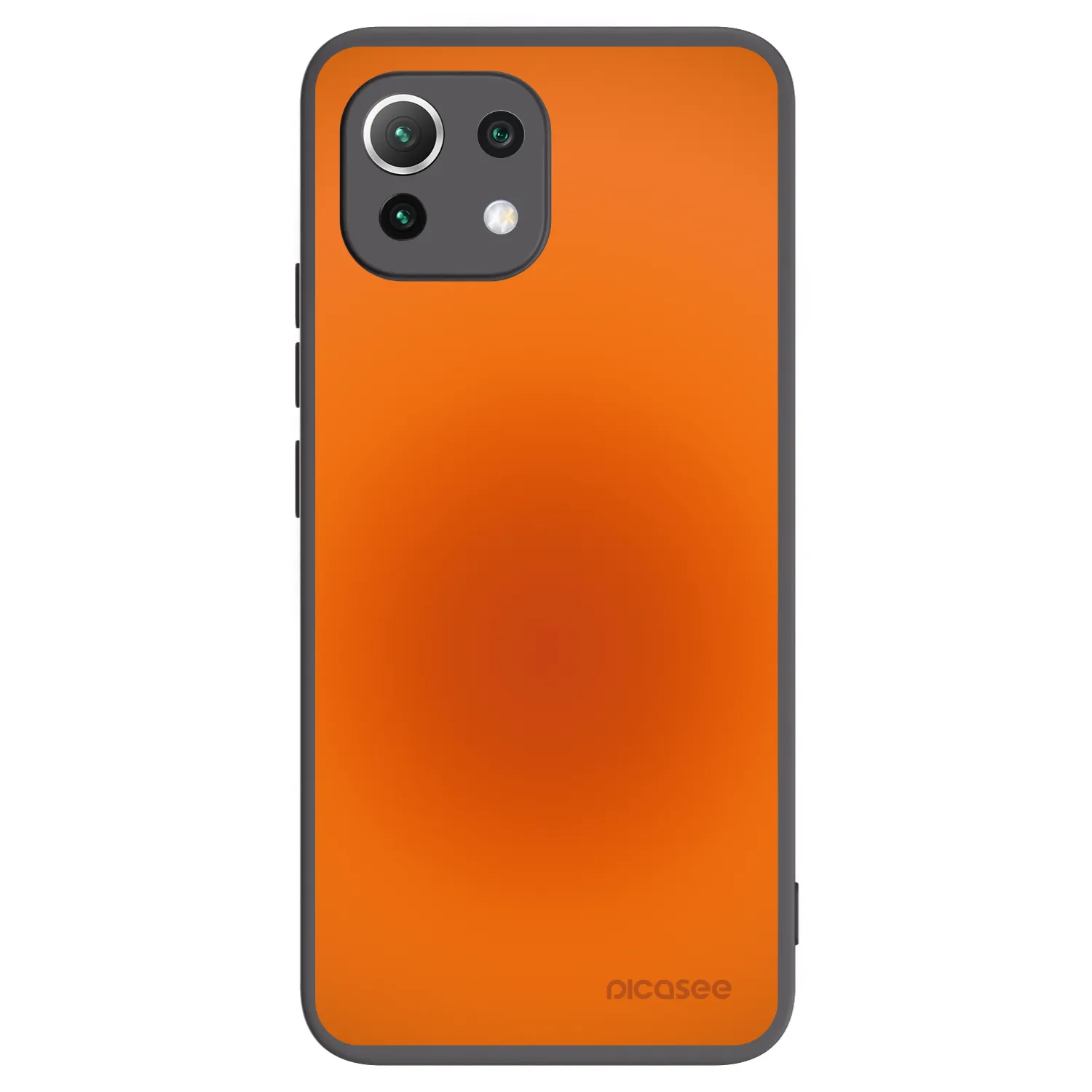 Picasee silikonowe czarne etui na Xiaomi 11 Lite 5G NE - Heat Core