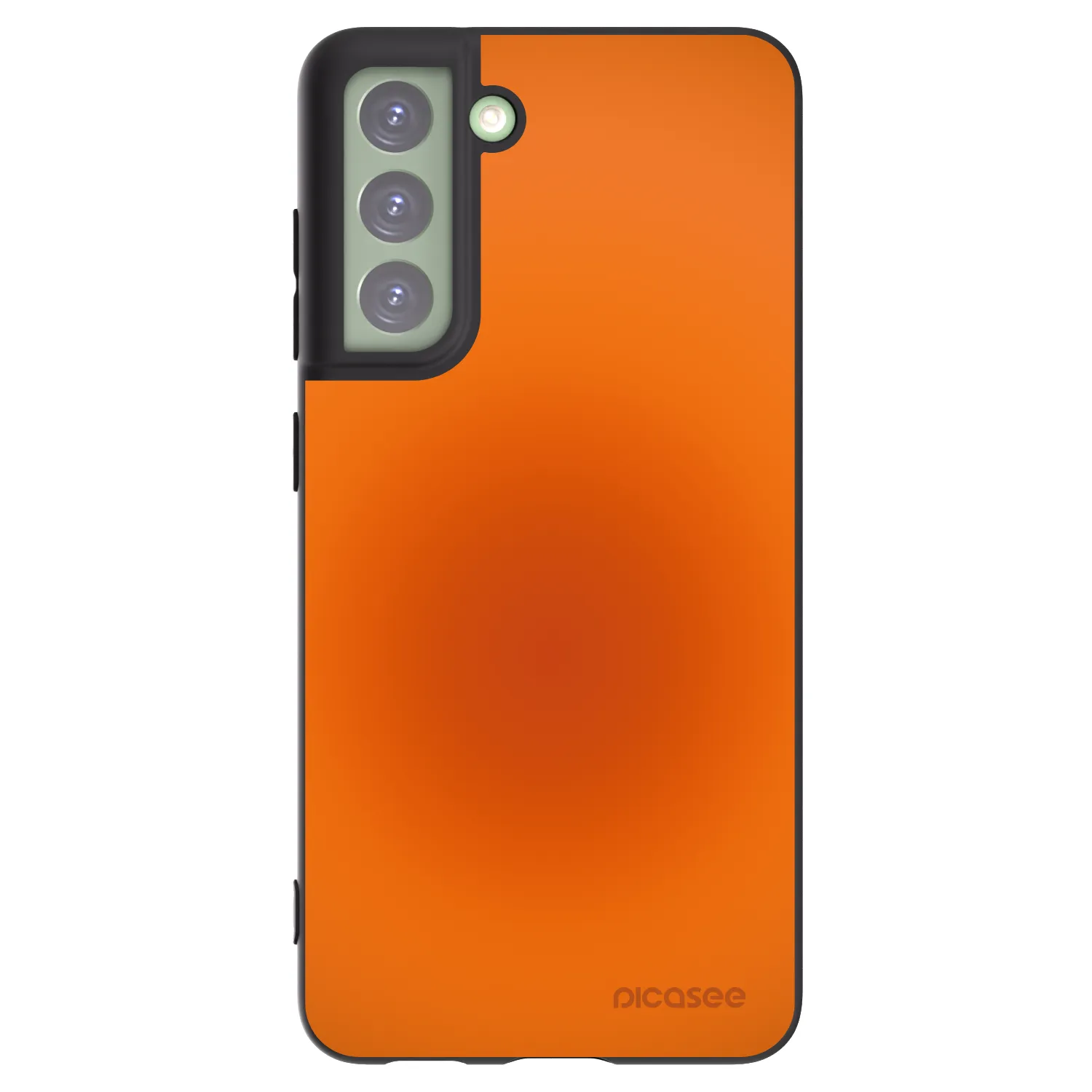 Picasee silikonowe czarne etui na Samsung Galaxy S21 FE 5G - Heat Core