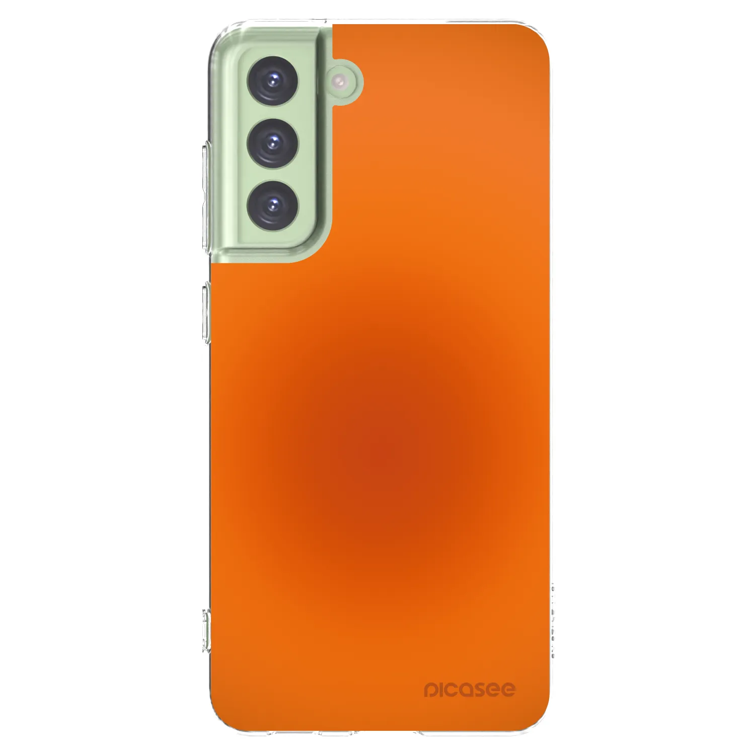 Picasee silikonowe przeźroczyste etui na Samsung Galaxy S21 FE 5G - Heat Core