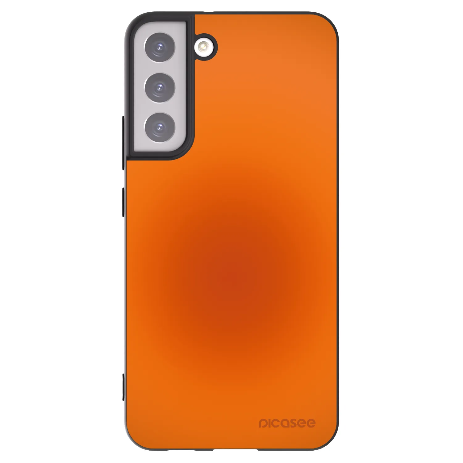 Picasee silikonowe czarne etui na Samsung Galaxy S22+ 5G - Heat Core