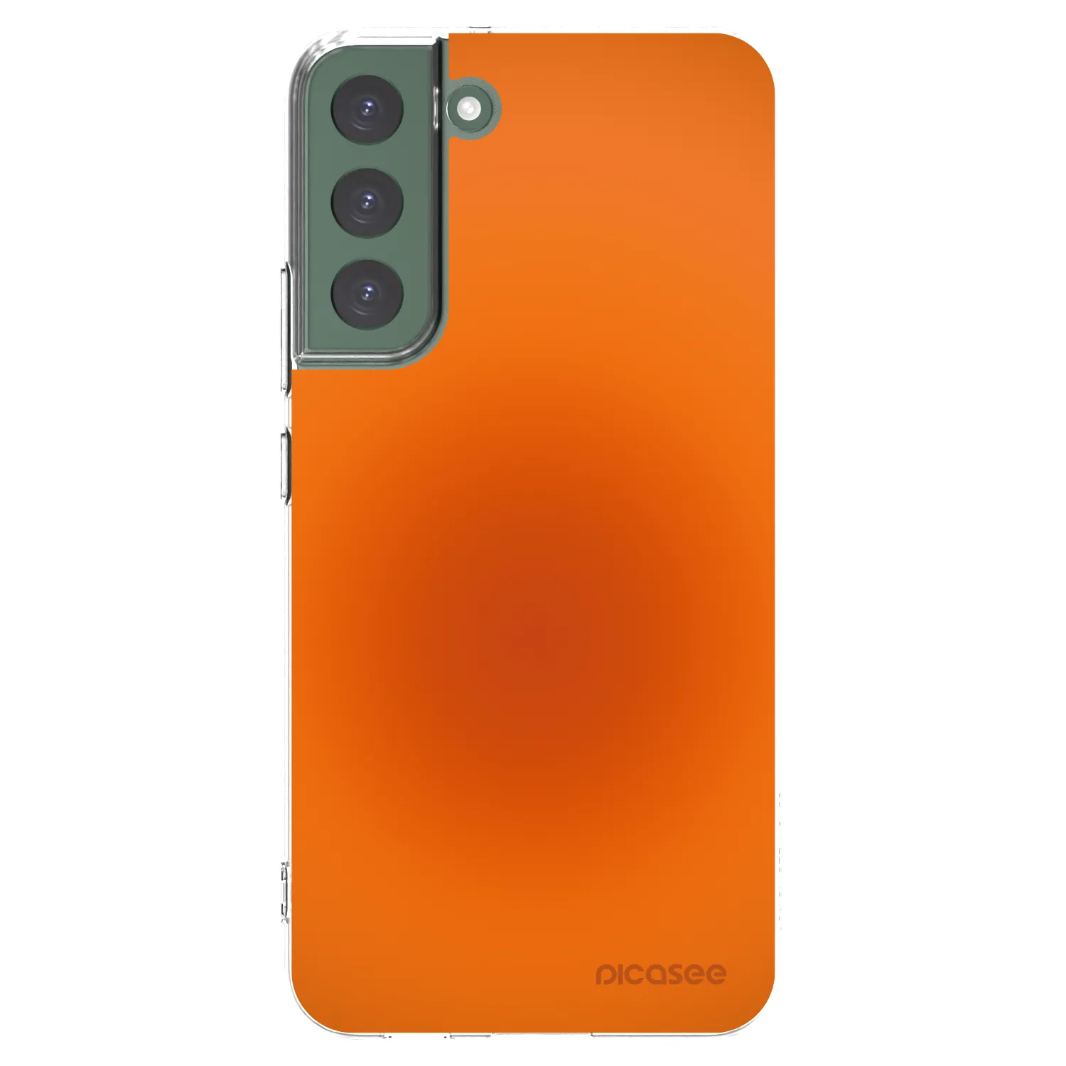 Picasee silikonowe przeźroczyste etui na Samsung Galaxy S22+ 5G - Heat Core