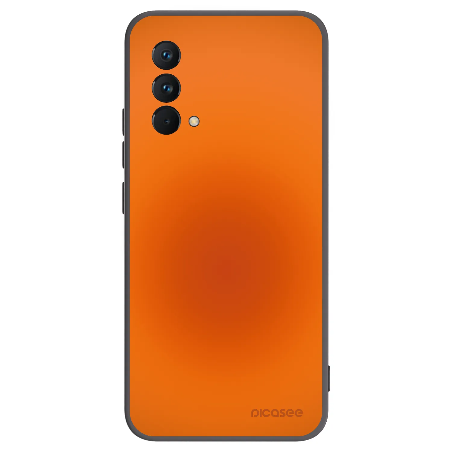 Picasee silikonowe czarne etui na Realme GT Master Edition 5G - Heat Core