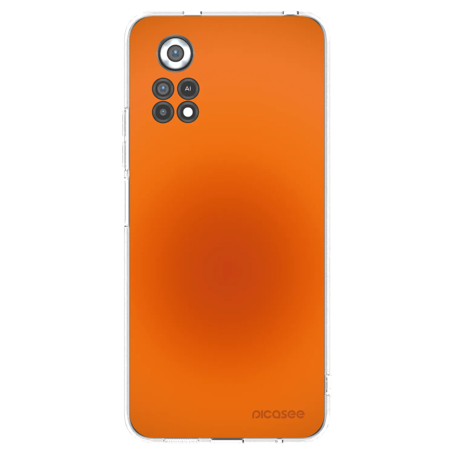 Picasee silikonowe przeźroczyste etui na Xiaomi Poco X4 Pro 5G - Heat Core