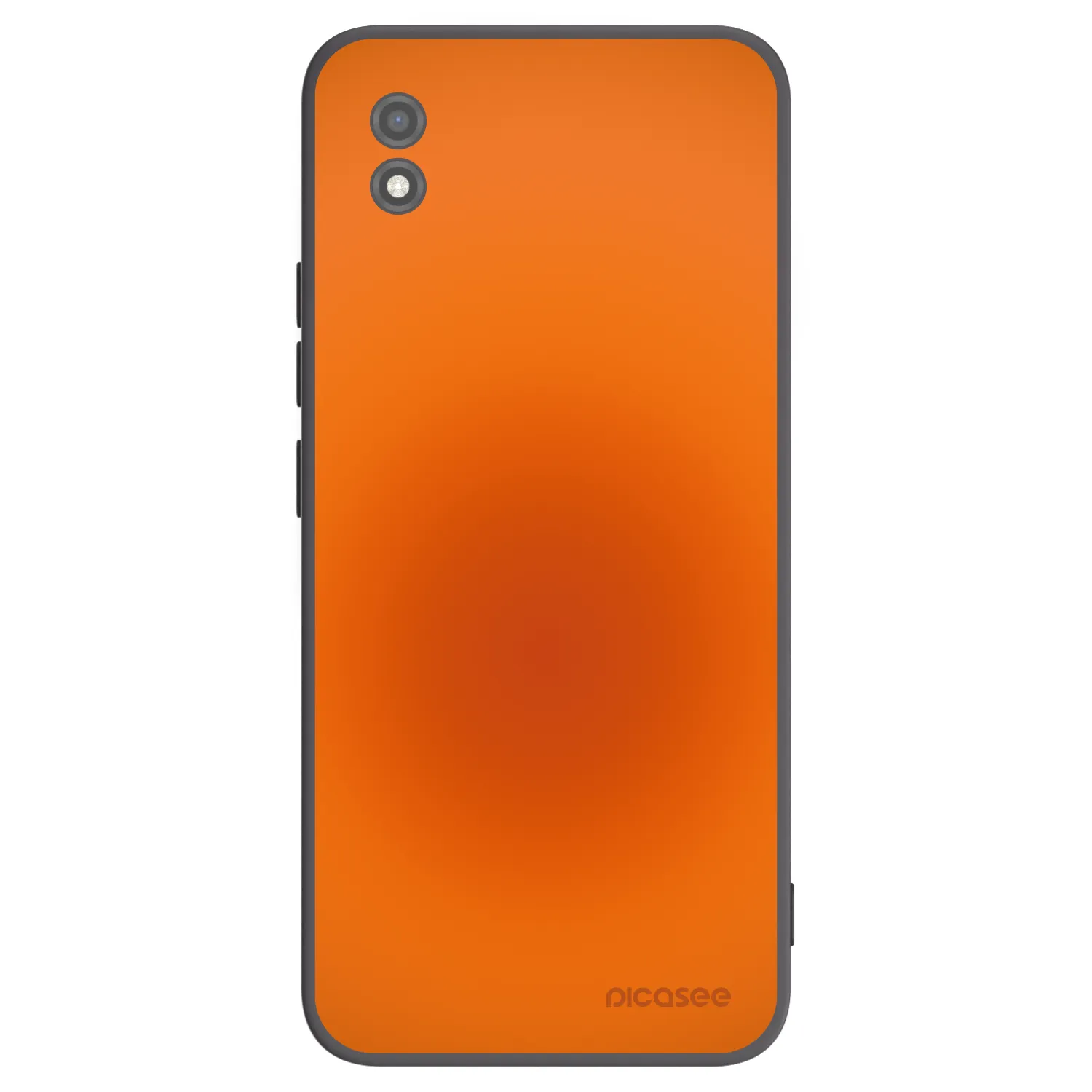 Picasee silikonowe czarne etui na Realme C11 (2021) - Heat Core