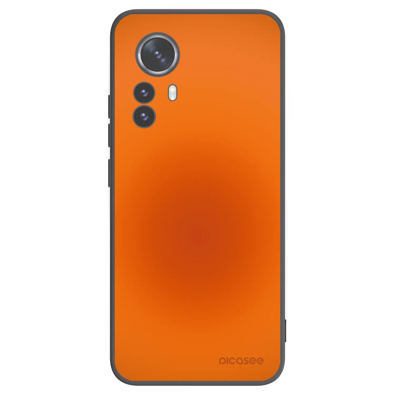 Picasee silikonowe czarne etui na Xiaomi 12 Pro - Heat Core