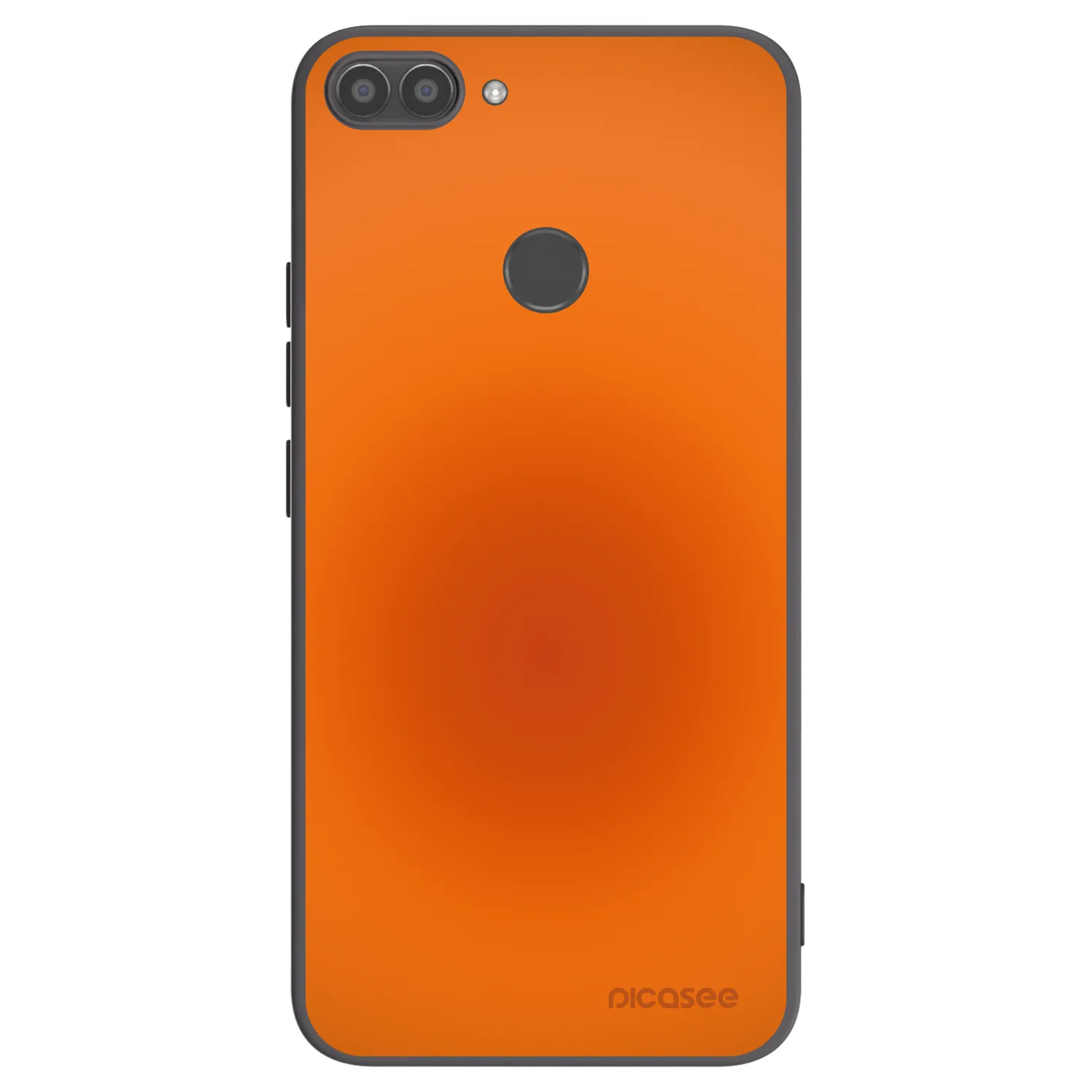 Picasee silikonowe czarne etui na Huawei P Smart - Heat Core