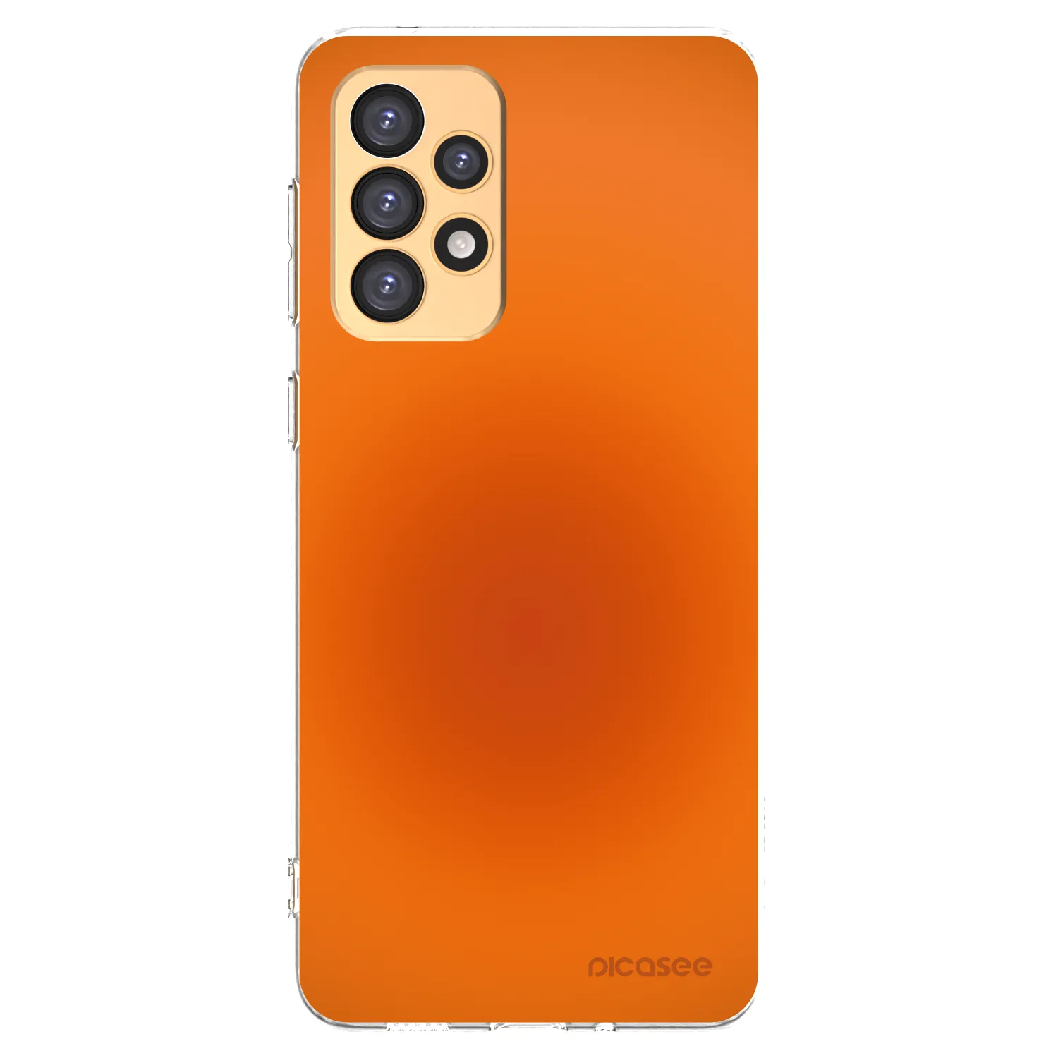 Picasee silikonowe przeźroczyste etui na Samsung Galaxy A33 5G A336 - Heat Core