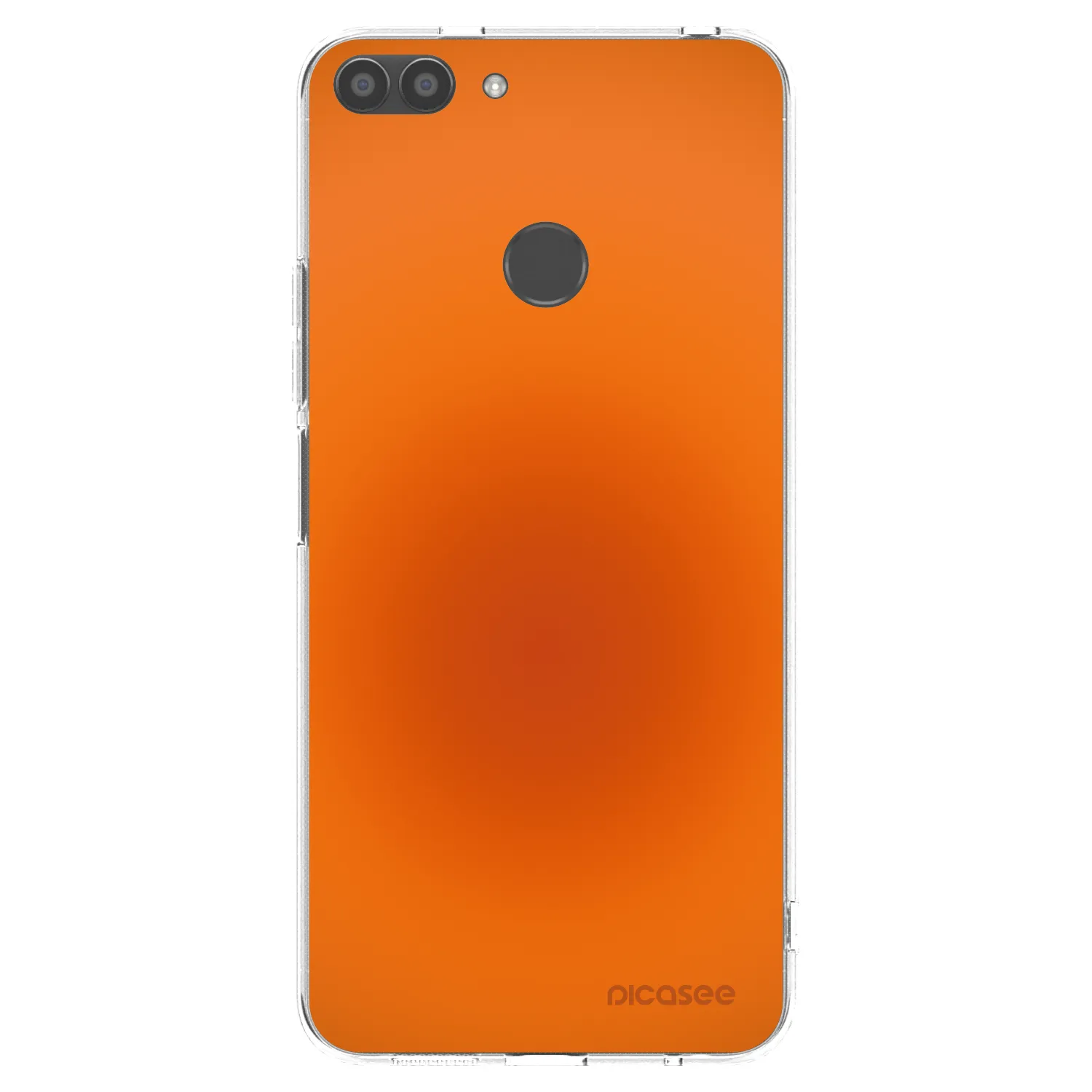 Picasee silikonowe przeźroczyste etui na Huawei P Smart - Heat Core