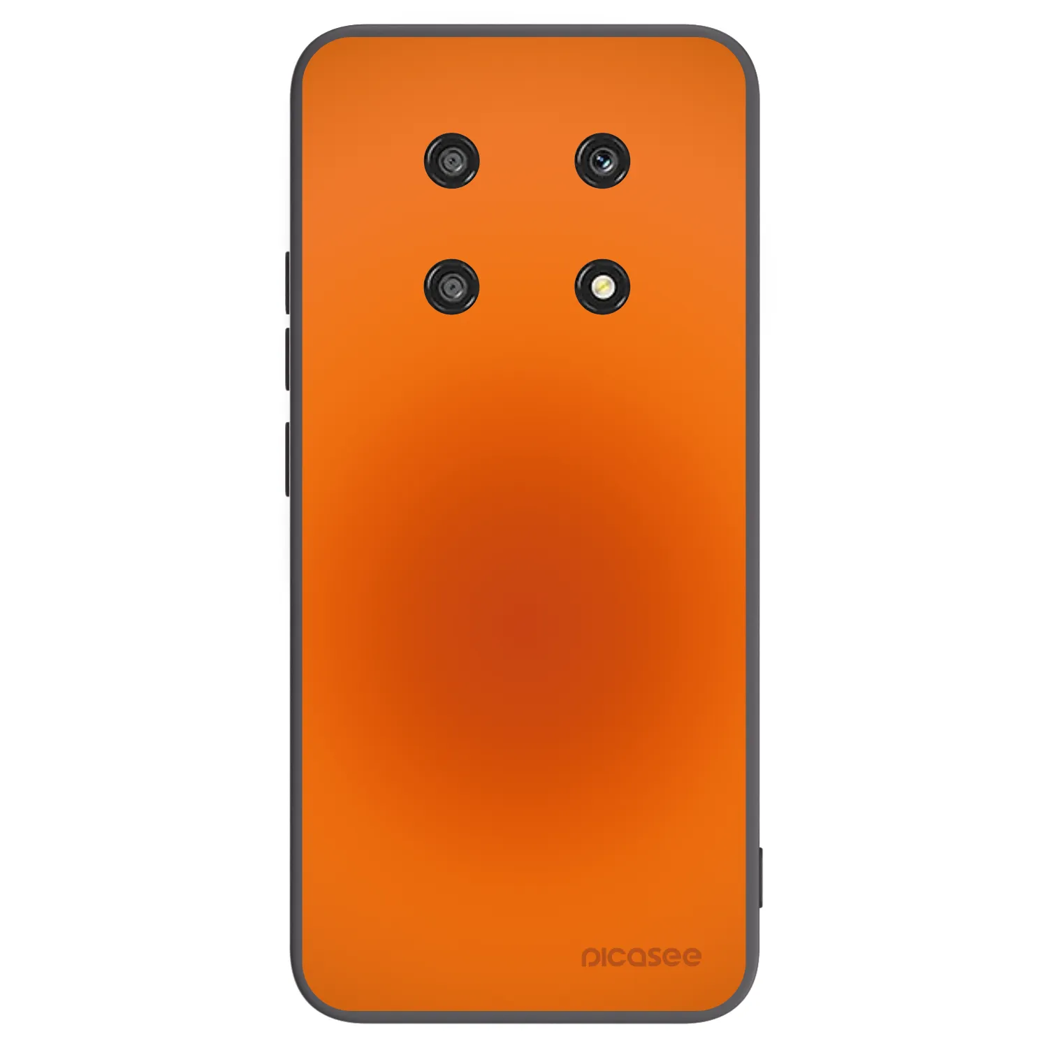 Picasee silikonowe czarne etui na Honor Magic4 Lite 5G - Heat Core
