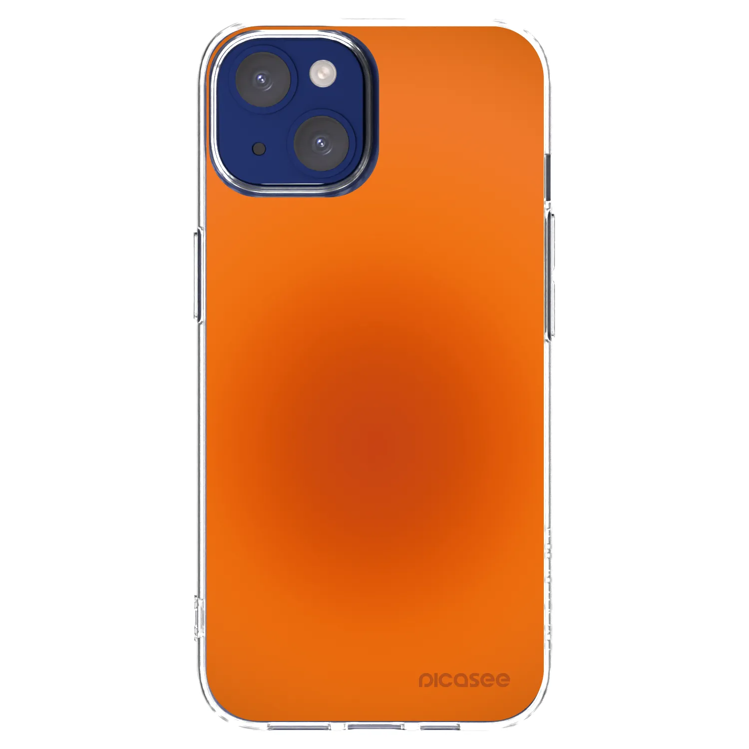 Picasee silikonowe przeźroczyste etui na Apple iPhone 14 - Heat Core