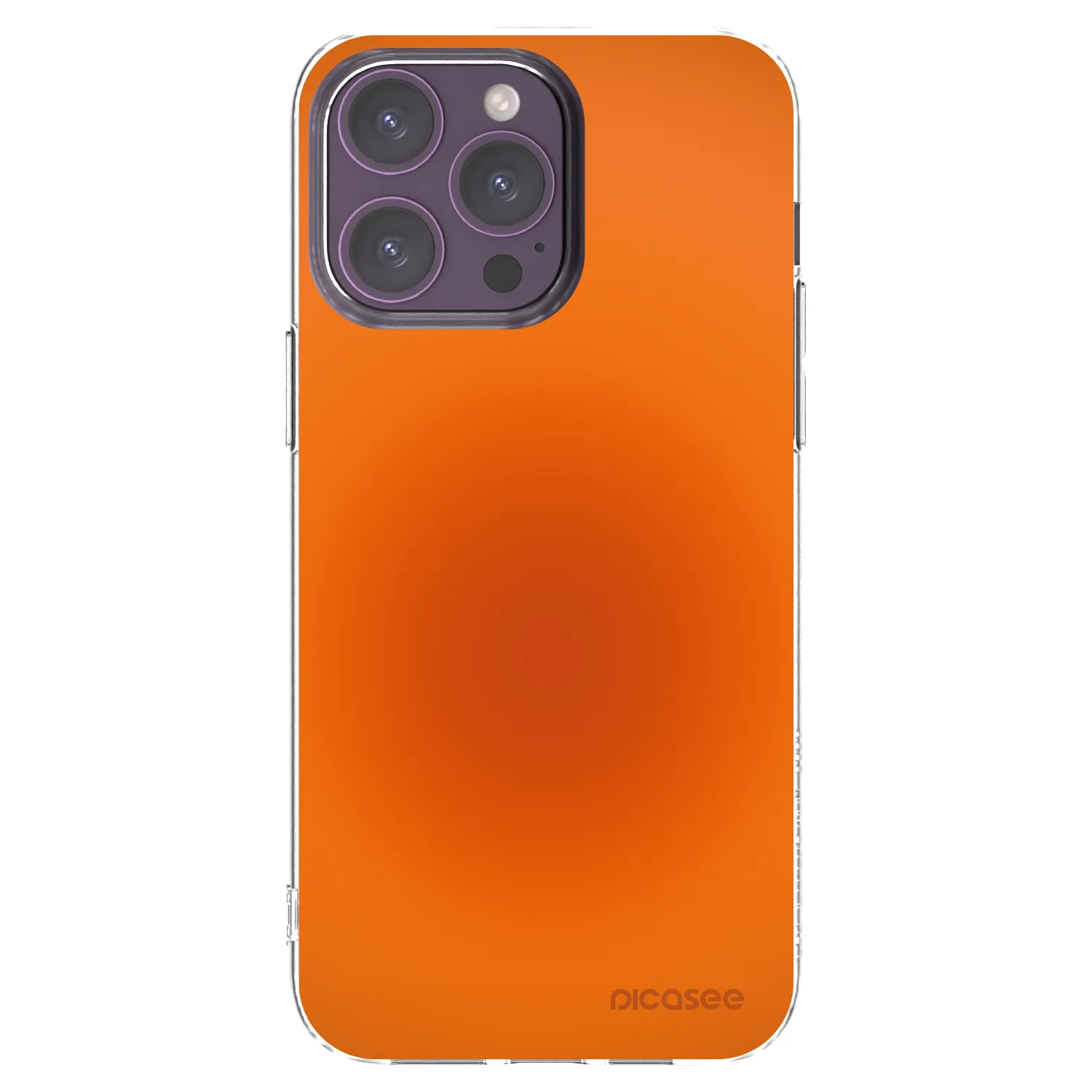 Picasee silikonowe przeźroczyste etui na Apple iPhone 14 Pro Max - Heat Core