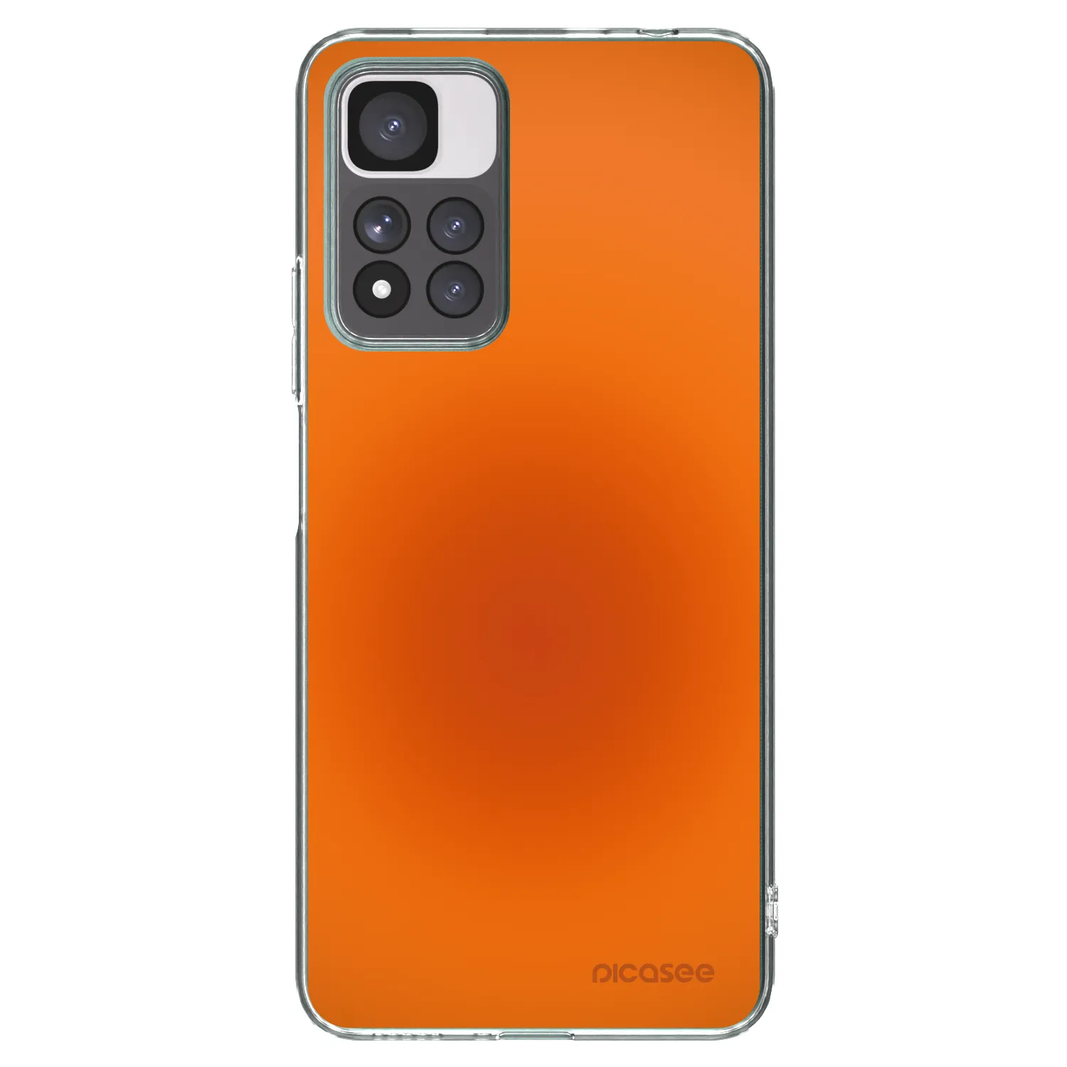 Picasee silikonowe przeźroczyste etui na Xiaomi Redmi Note 11 Pro+ 5G - Heat Core