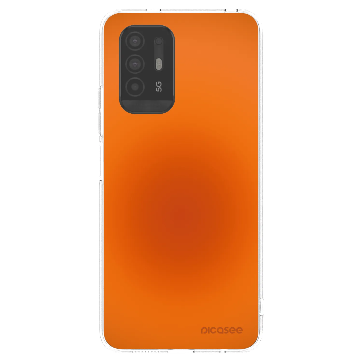 Picasee silikonowe przeźroczyste etui na OPPO A94 5G - Heat Core