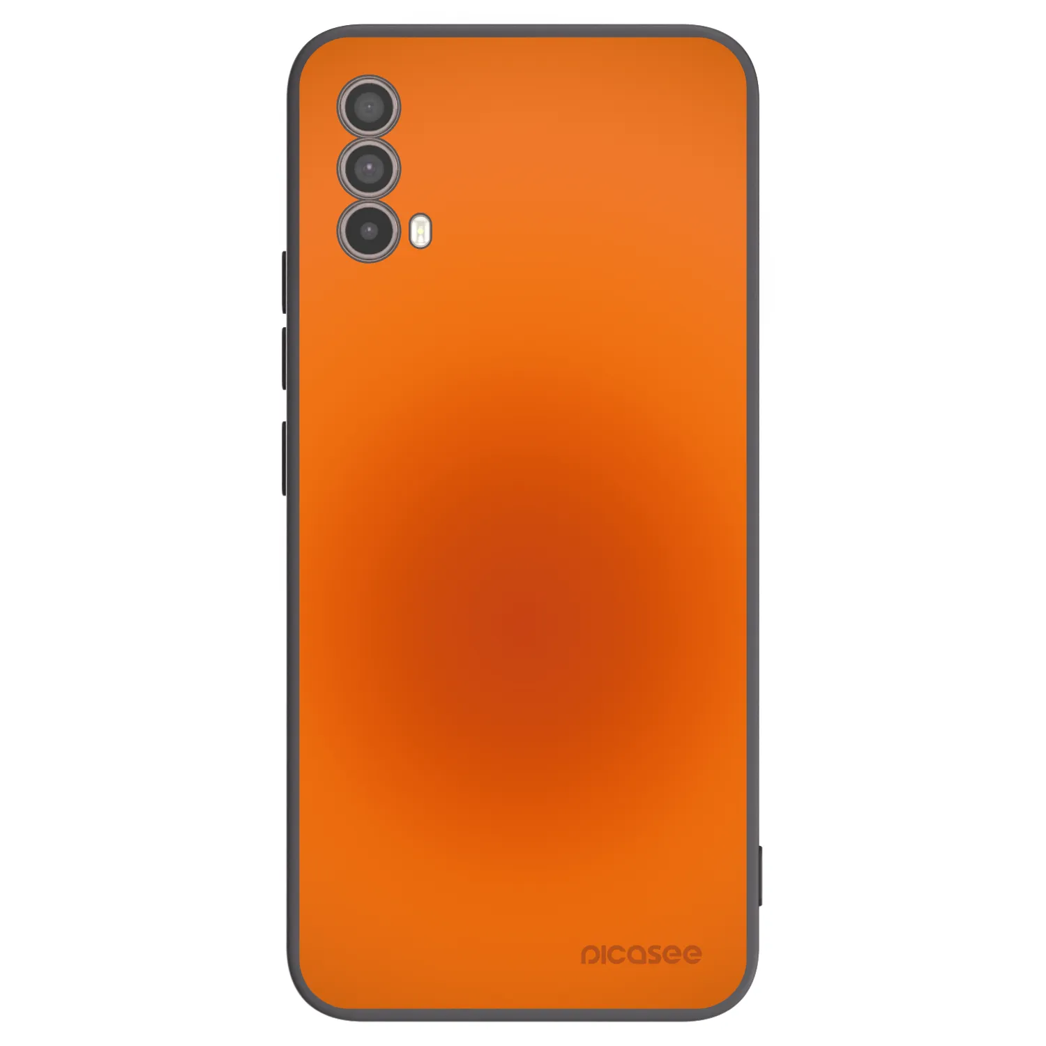 Picasee silikonowe czarne etui na Motorola Moto E40 - Heat Core