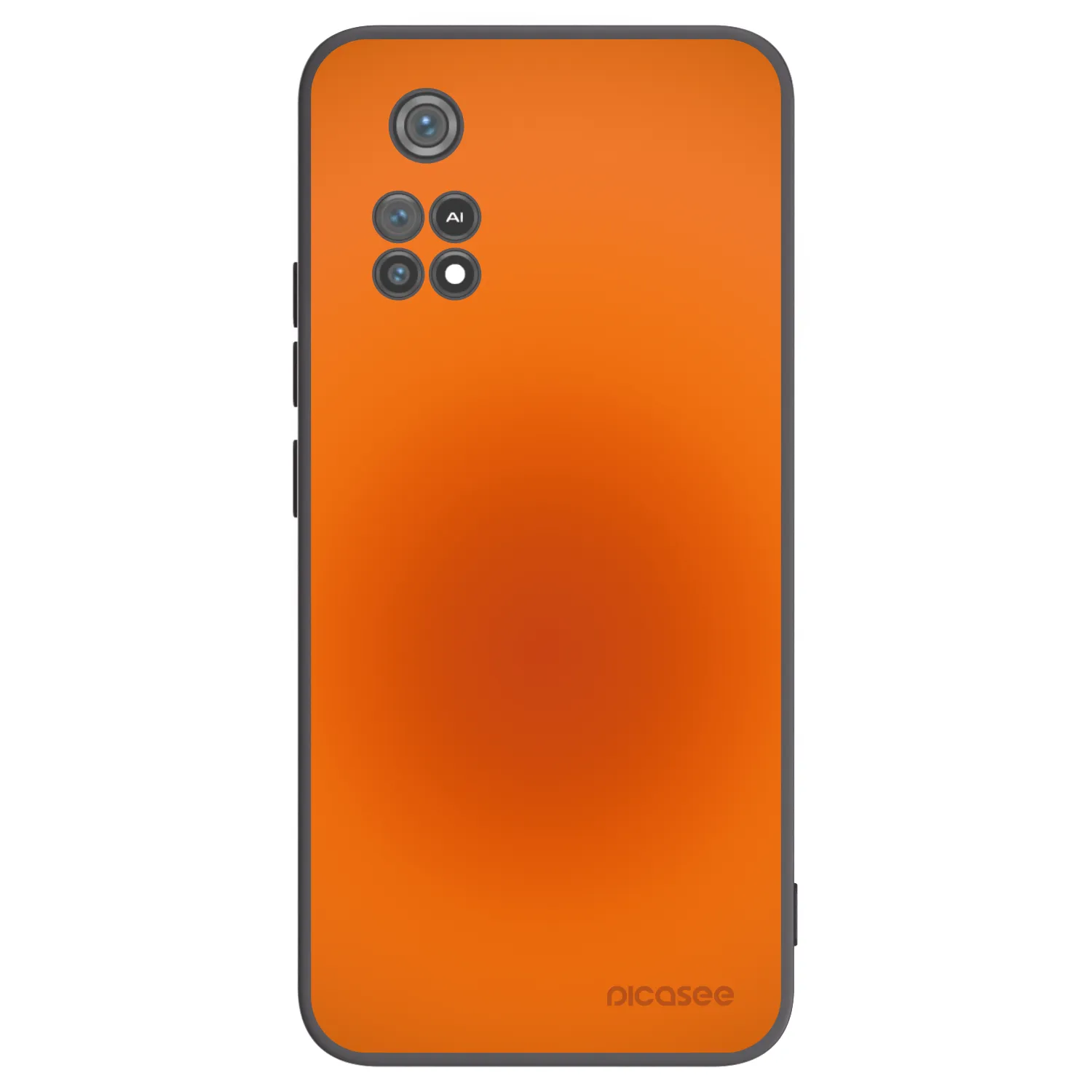 Picasee silikonowe czarne etui na Xiaomi Poco M4 Pro - Heat Core