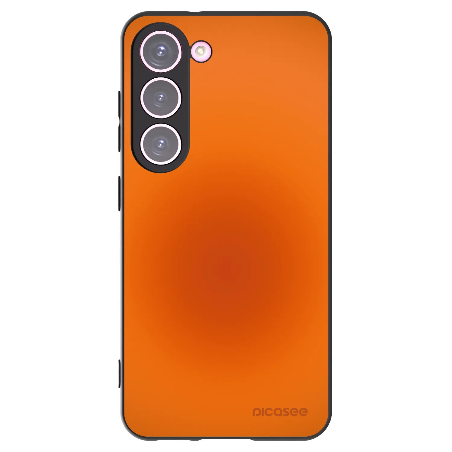 Picasee silikonowe czarne etui na Samsung Galaxy S23 5G - Heat Core