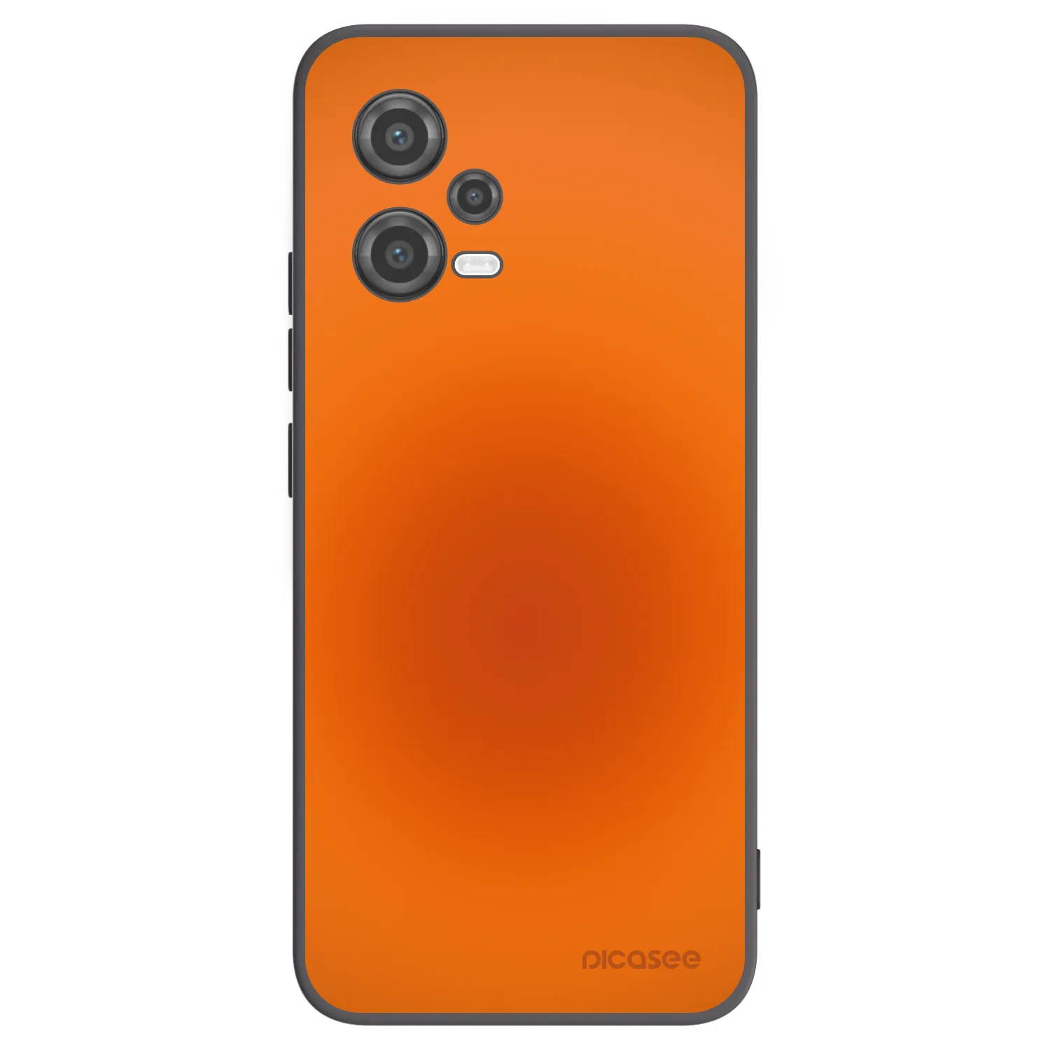 Picasee silikonowe czarne etui na Xiaomi Poco X5 - Heat Core