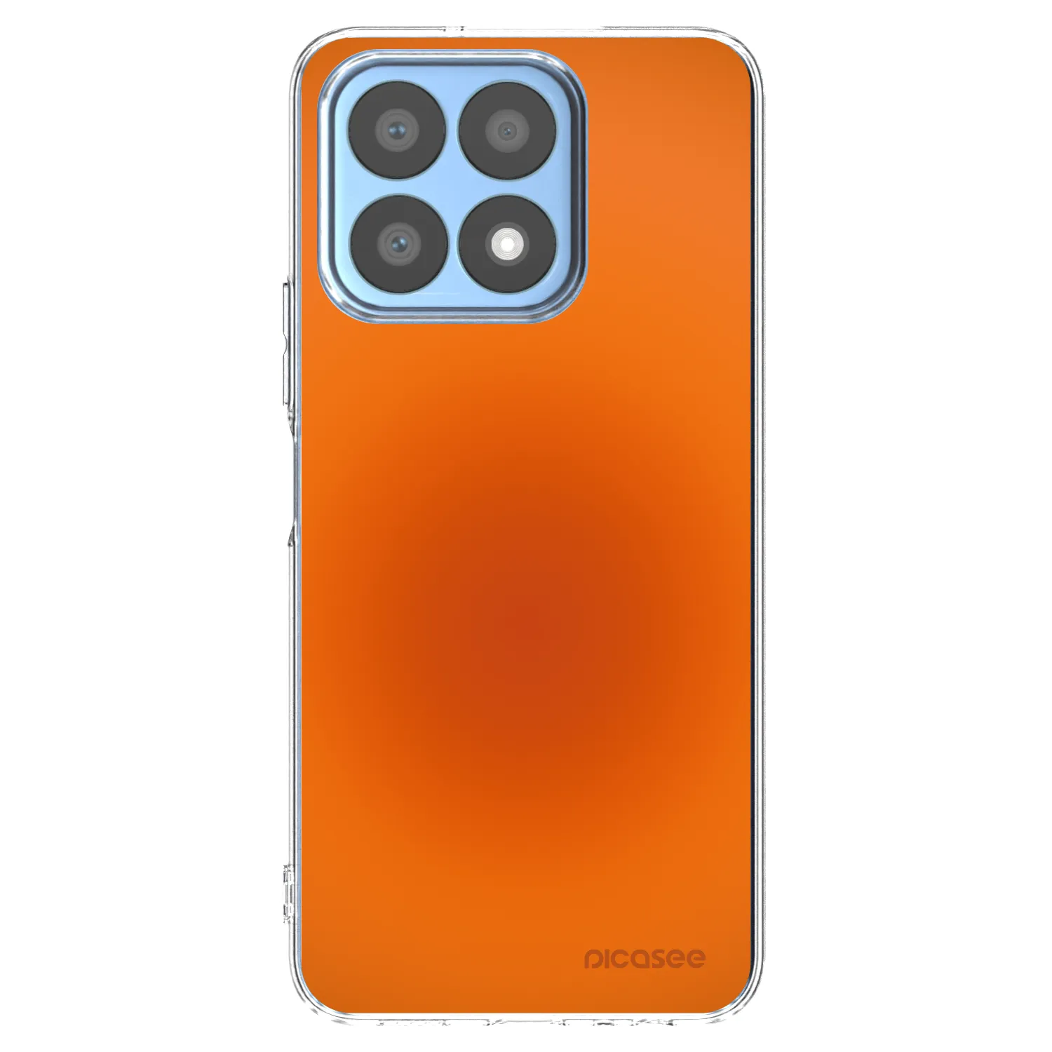 Picasee silikonowe przeźroczyste etui na Honor X8a - Heat Core