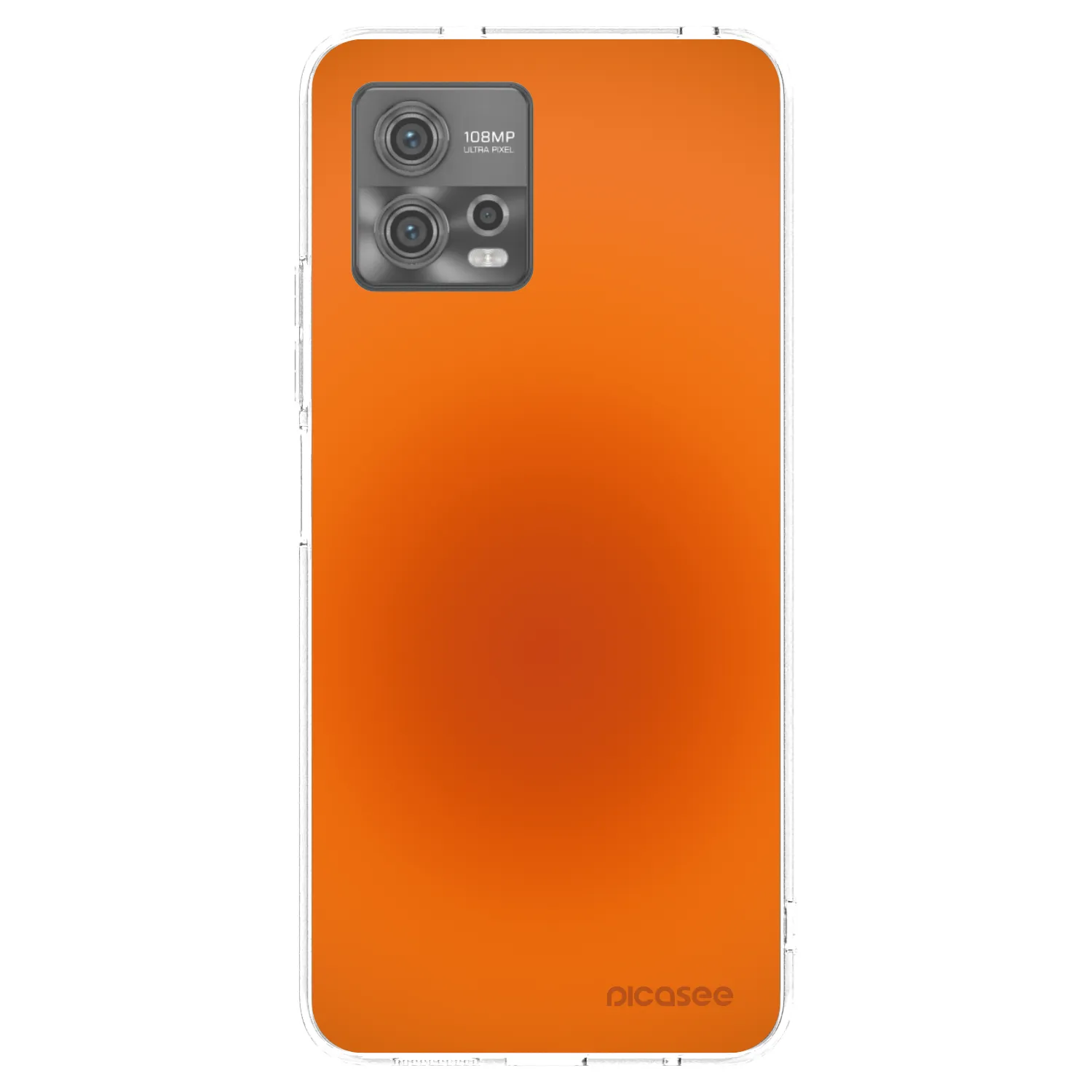 Picasee silikonowe przeźroczyste etui na Motorola Moto G72 - Heat Core