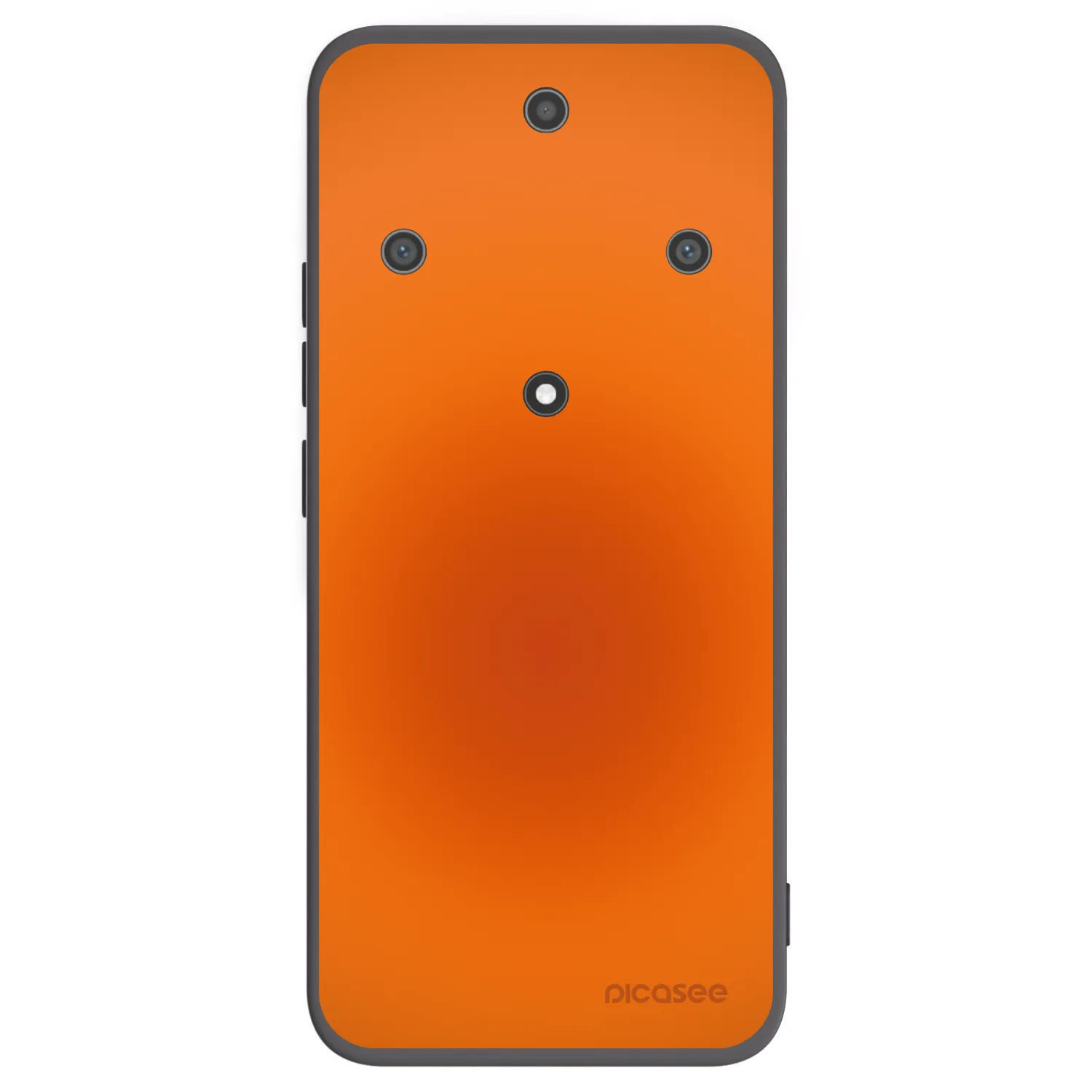 Picasee silikonowe czarne etui na Honor Magic5 Lite 5G - Heat Core