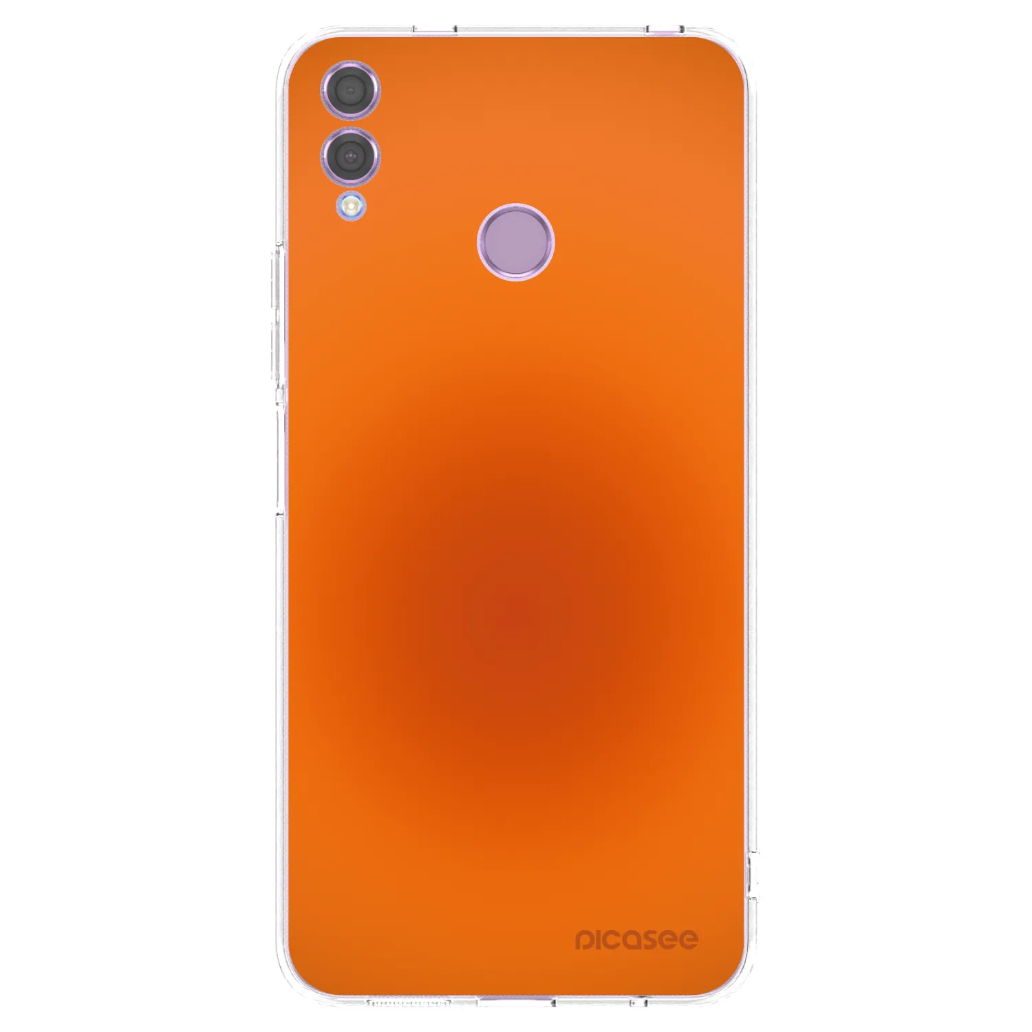 Picasee silikonowe przeźroczyste etui na Honor 8X - Heat Core