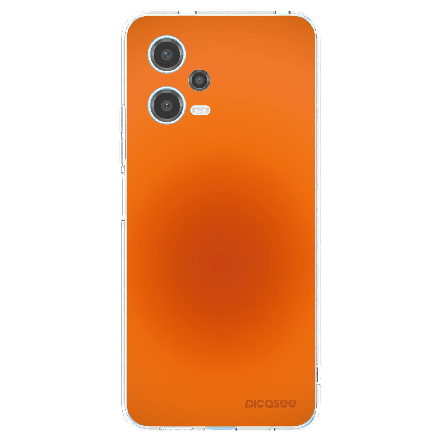 Picasee silikonowe przeźroczyste etui na Xiaomi Redmi Note 12 5G - Heat Core