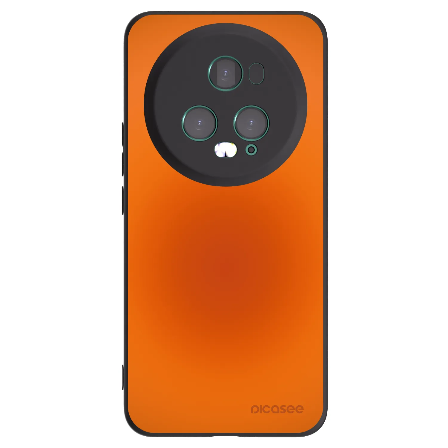 Picasee silikonowe czarne etui na Honor Magic5 Pro - Heat Core