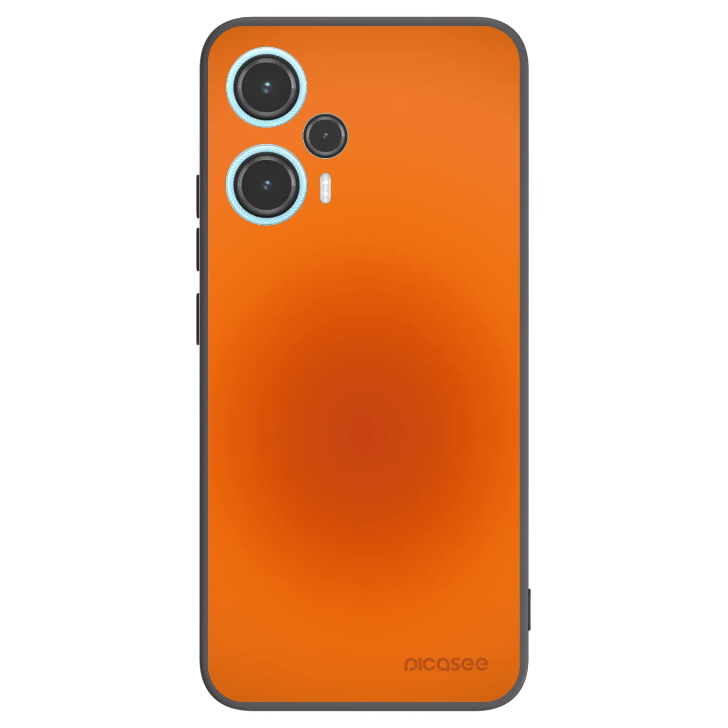 Picasee silikonowe czarne etui na Xiaomi Poco F5 - Heat Core