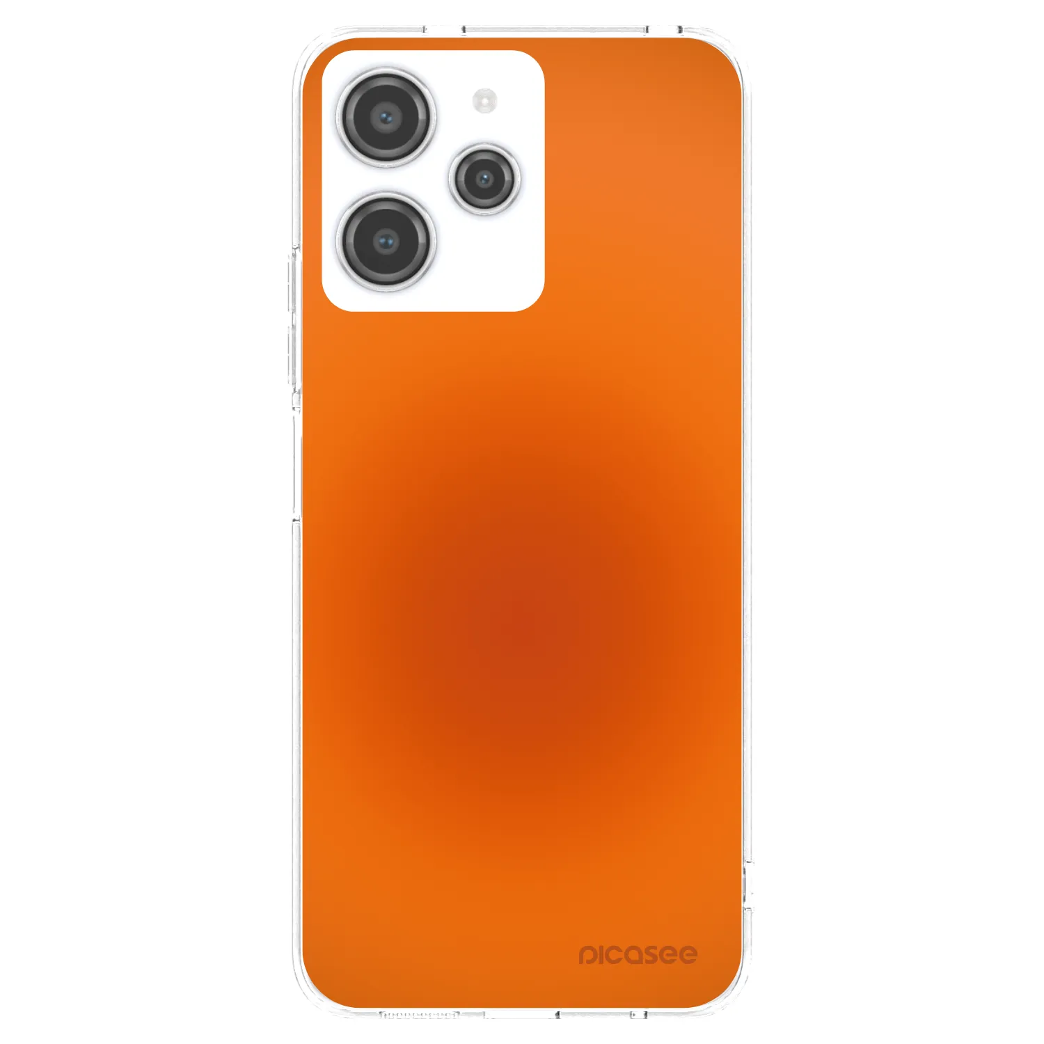 Picasee silikonowe przeźroczyste etui na Xiaomi Redmi 12 4G - Heat Core
